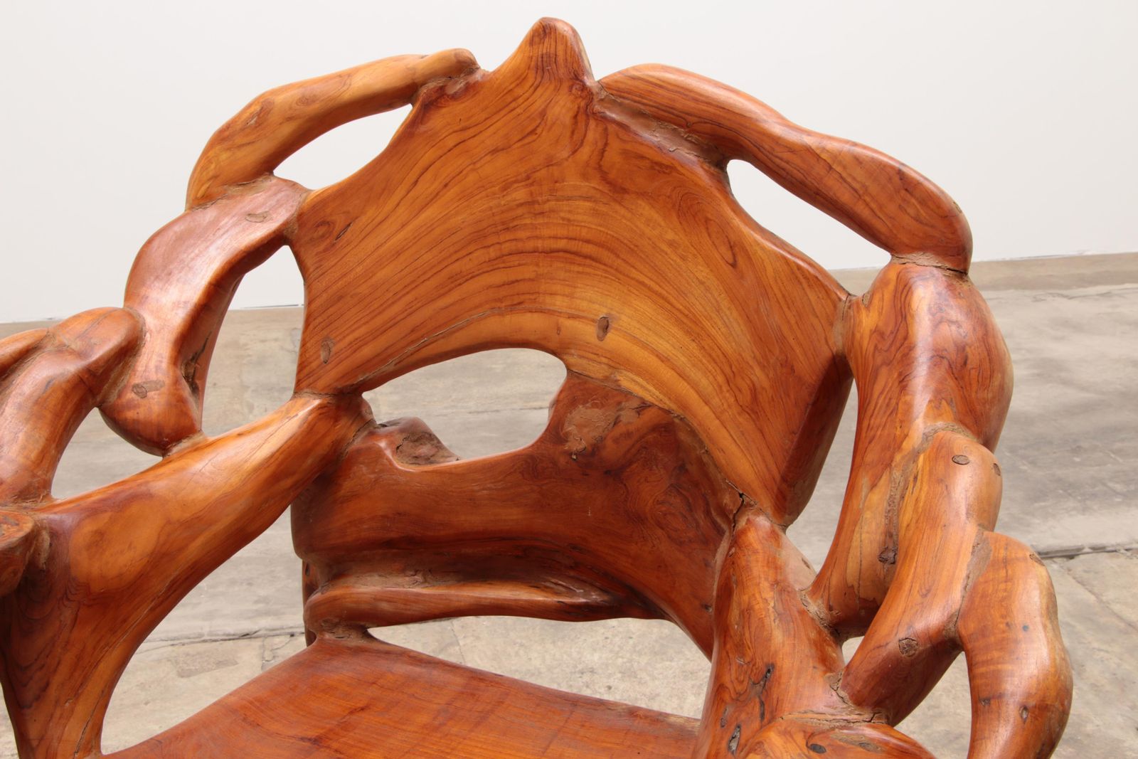 photo for sale Robust Armchair Made Of Recycled Wood In The Style Of Andrianna Shamaris Us
