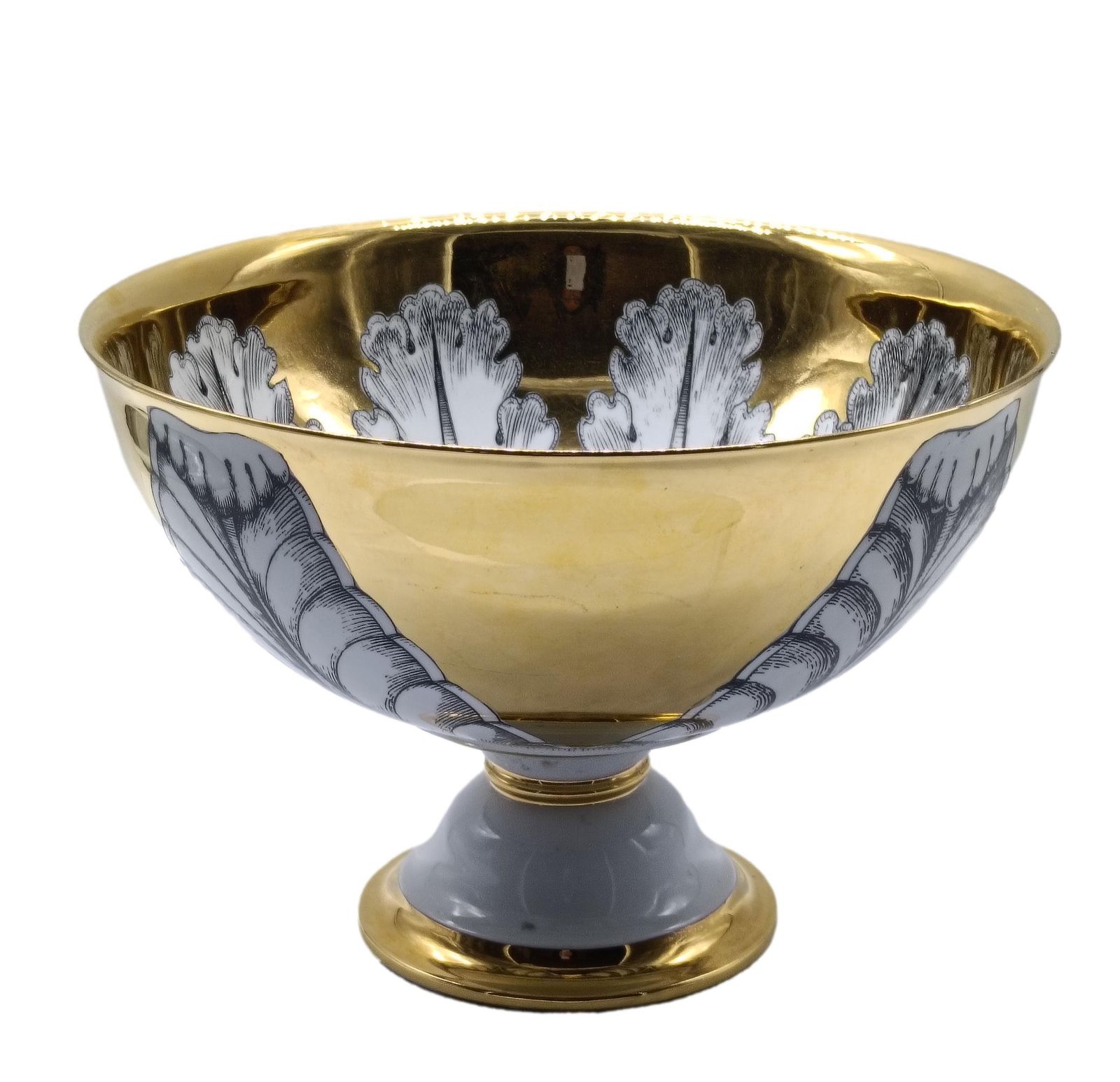 Pietro Fornasetti Porcelain Centerpiece "Rosone," Italy 2000s photo for sale
