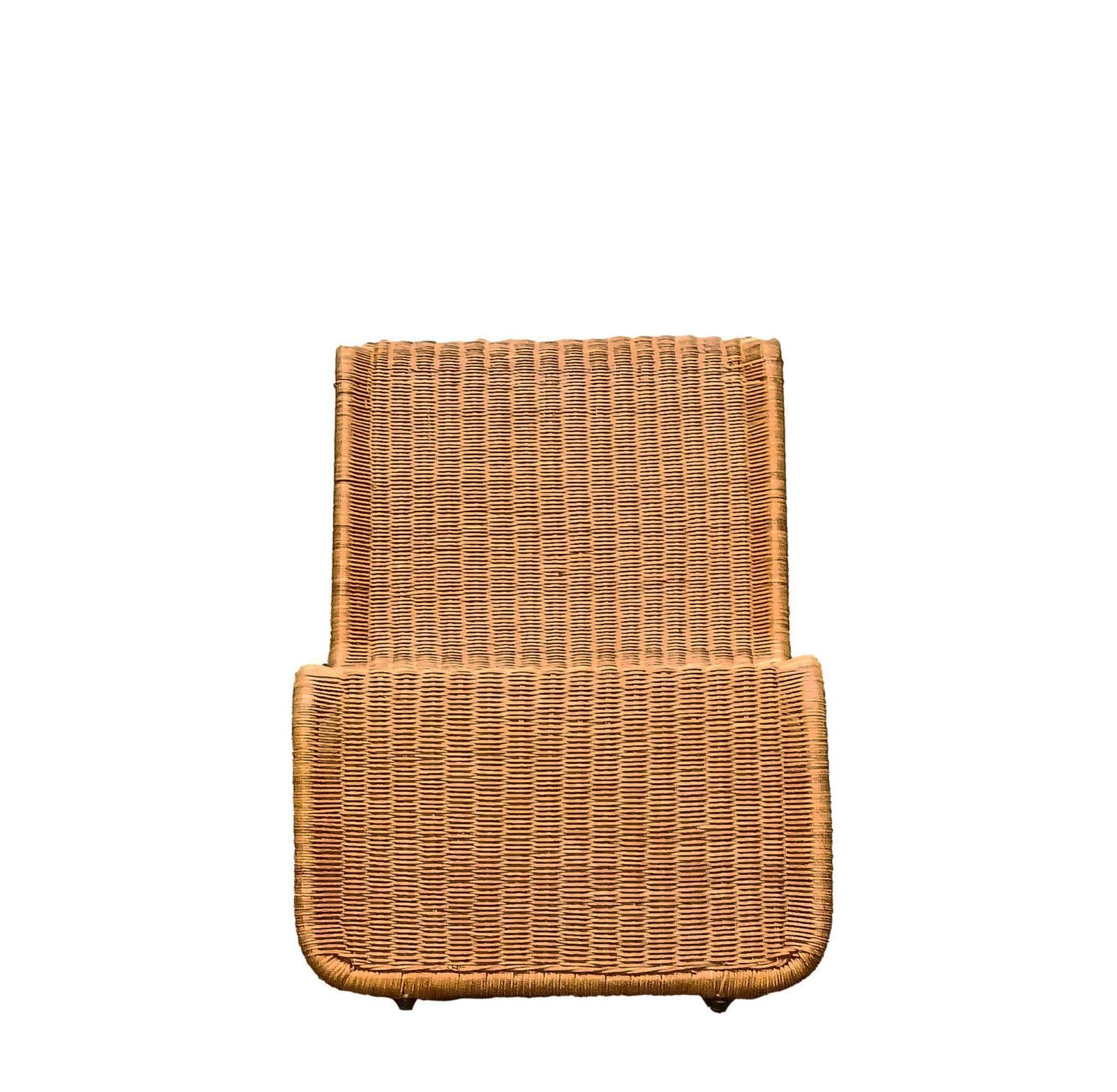 Tito Agnoli For Bonacina Rattan Armchair Mod.P3, Italy 1960s photo Furniture