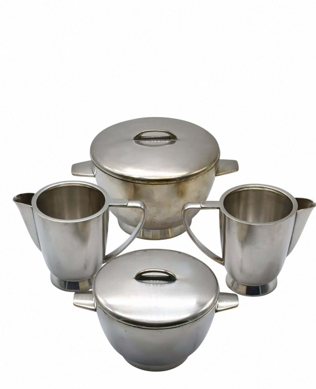 Gio Ponti For F.Lli Calderoni Set Of 2 Tureens And 2 Coffee Makers, Italy 1950s photo for sale