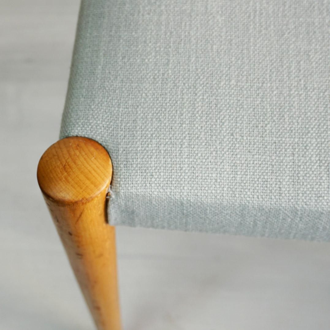 Pair Of Austrian Midcentury Beech Dining Chairs By Anna Lülja Praun photo vinterior