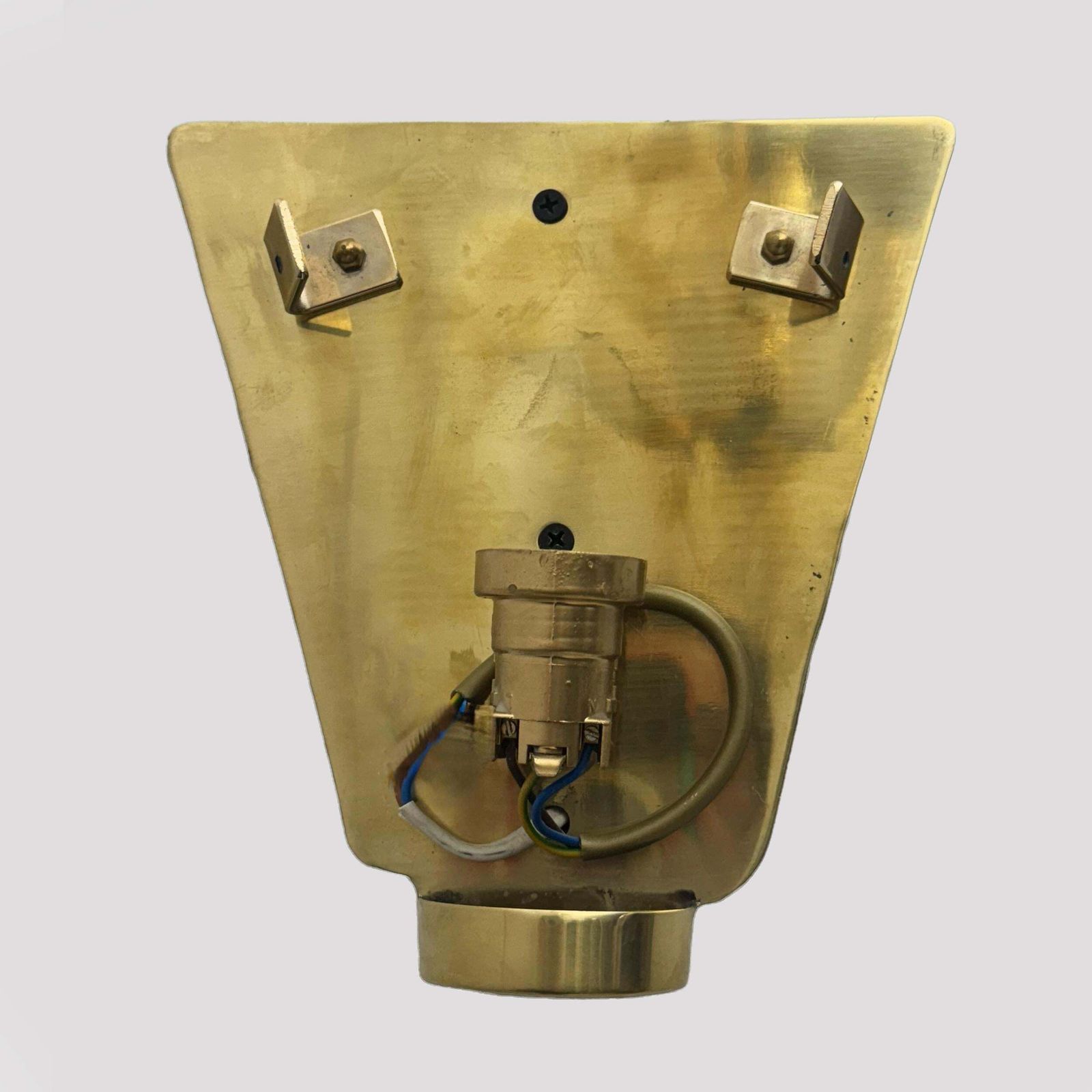 photo for sale Pair Of Mid Century Modern Italian "Rostrato" Light Pink Murano Glass Sconces