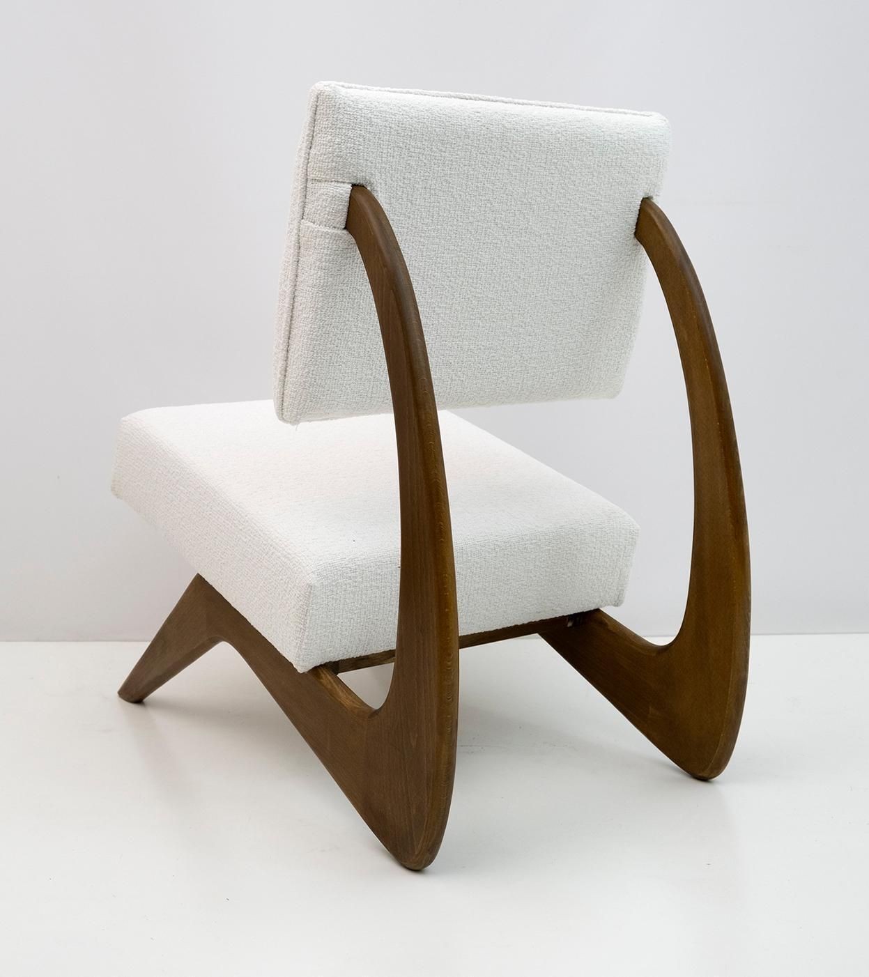 photo furniture Pair Of Adrian Pearsall Midcentury Walnut Lounge Chairs For Craft Associates
