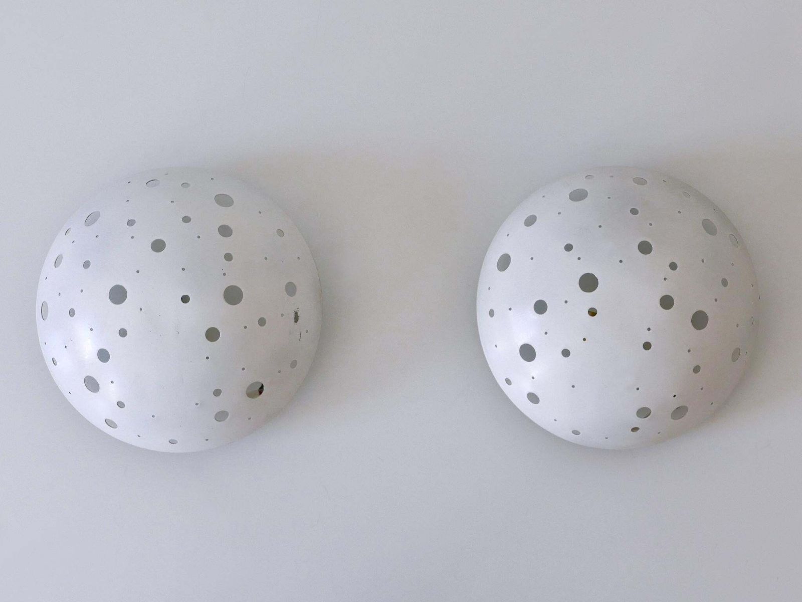 Set Of Two Rare Mid Century Sconces By Ernest Igl For Hillebrand Germany 1950s photo for sale
