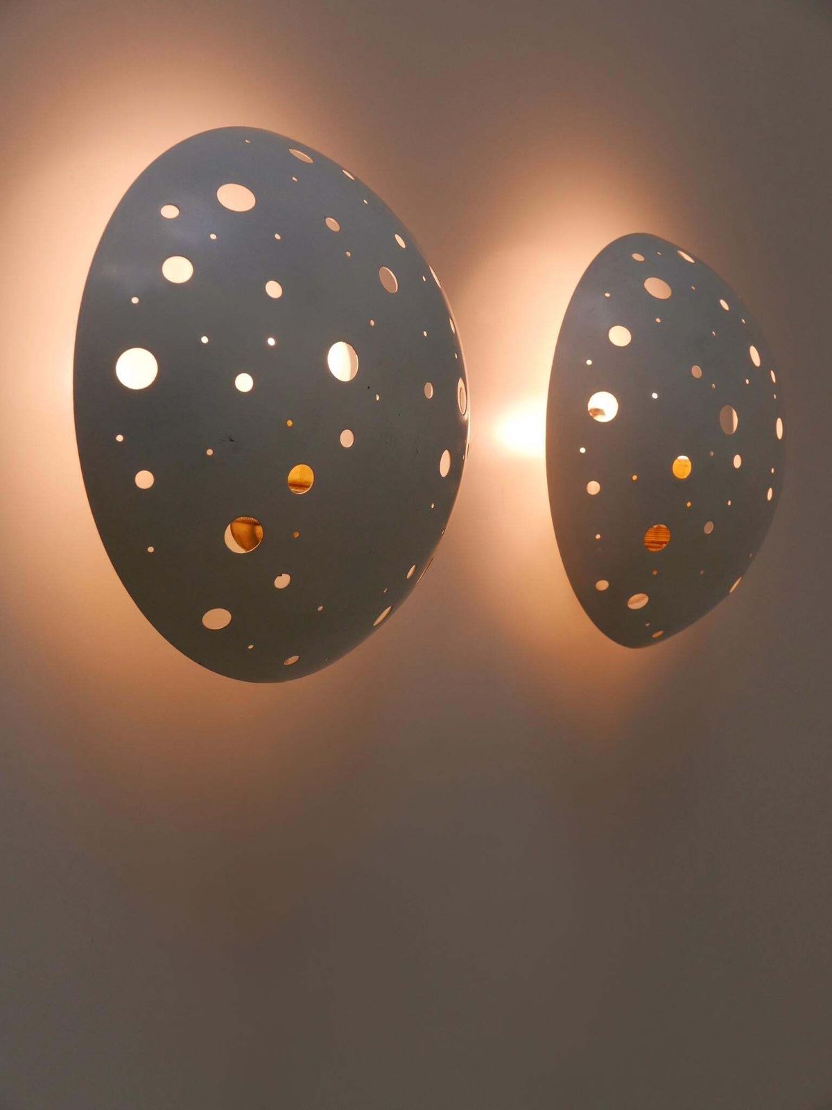 photo buy Set Of Two Rare Mid Century Sconces By Ernest Igl For Hillebrand Germany 1950s