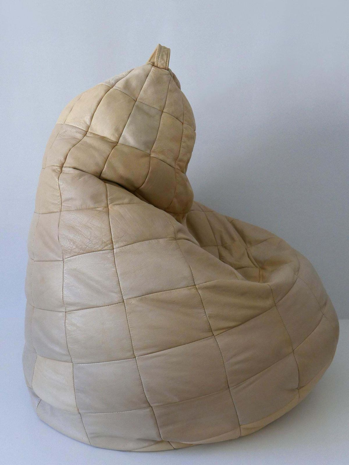 De Sede Patchwork Leather Beanbag Or Ottoman Switzerland 1970s photo Furniture