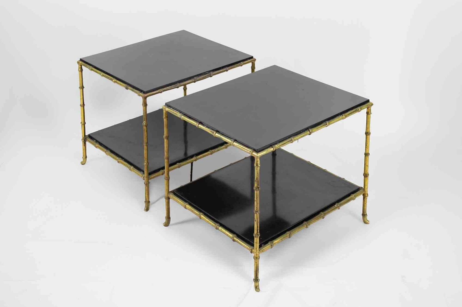 Pair Of  Mid Century Coffee Tables, Italy, Mid 20th Century photo vinterior