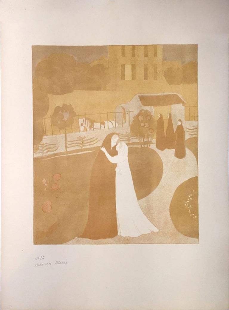 Maurice Denisla Visitation à La Ville Montrouge   Lithograph By Maurice Denis   18961896