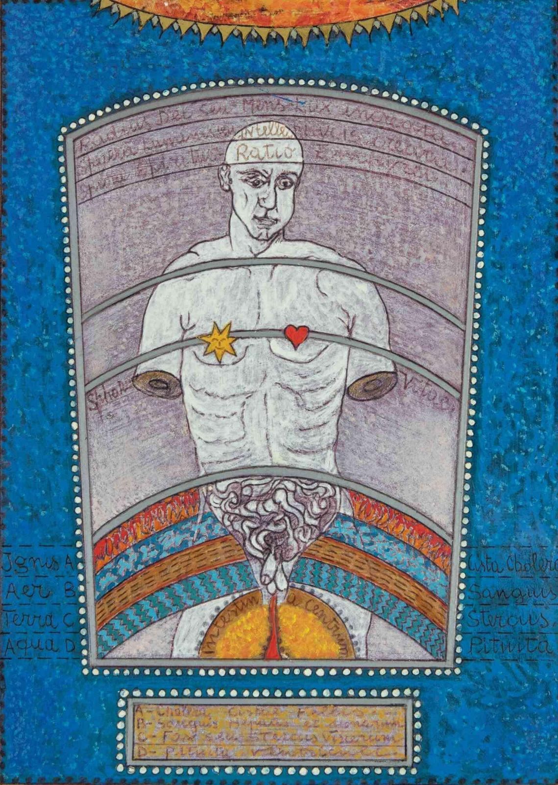 Mino Menoman And Universe   Oil Paint By Mino Meno   1970s1970s photo furniture
