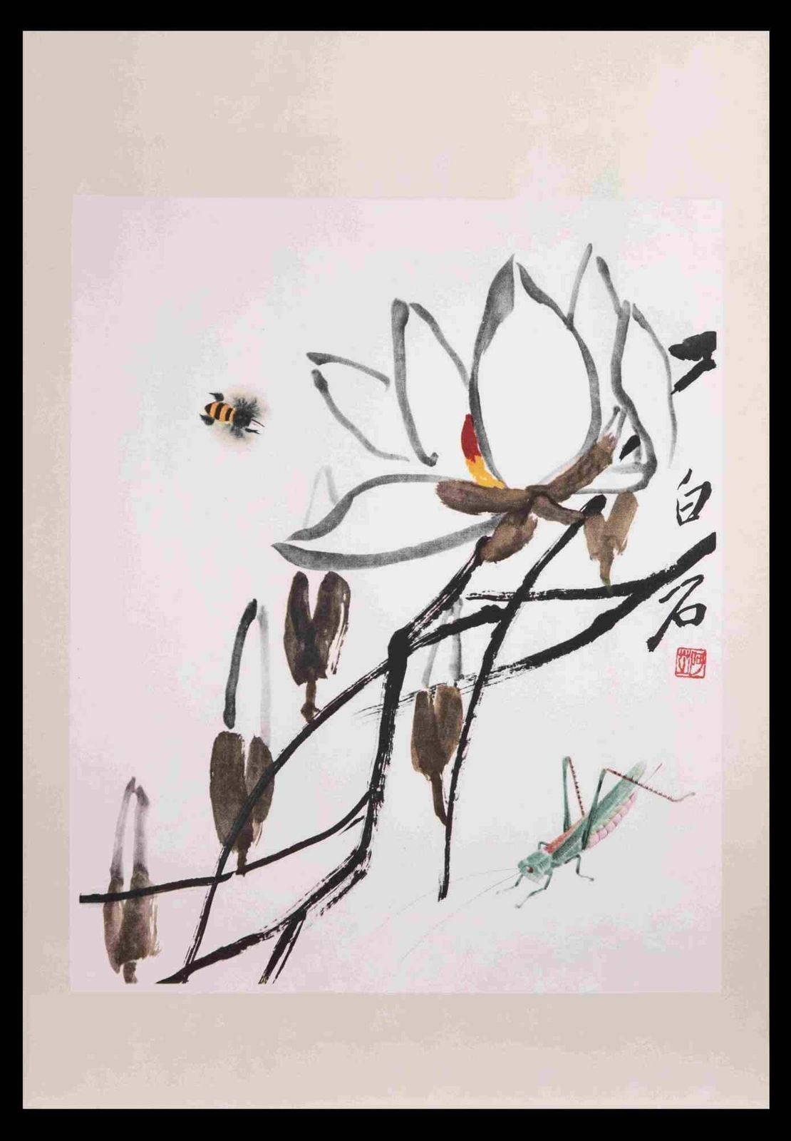 Unknownflowers And Bugs   Print   Early 20th Centuryearly 20th Century