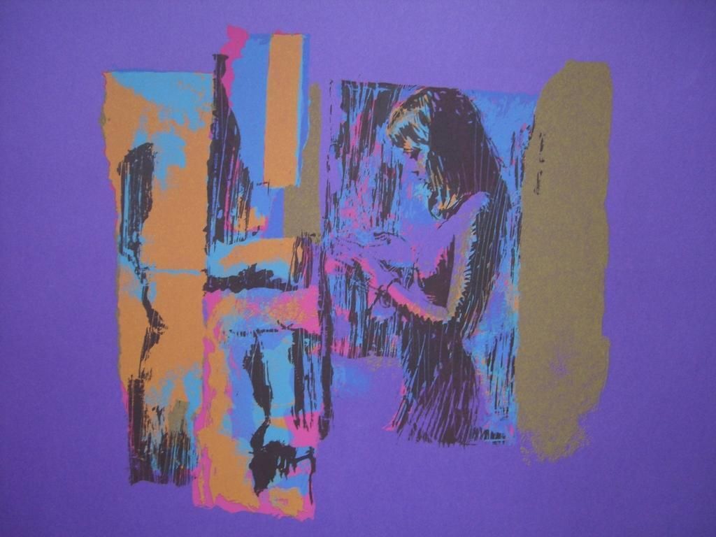 Nicola Simbaricrazy Horse No.3   Screen Print By Nicola Simbari   19761976