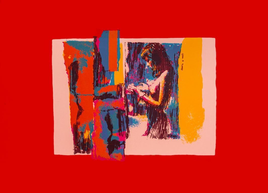 Nicola Simbariwoman   Screen Print By Nicola Simbari   1970s1970s