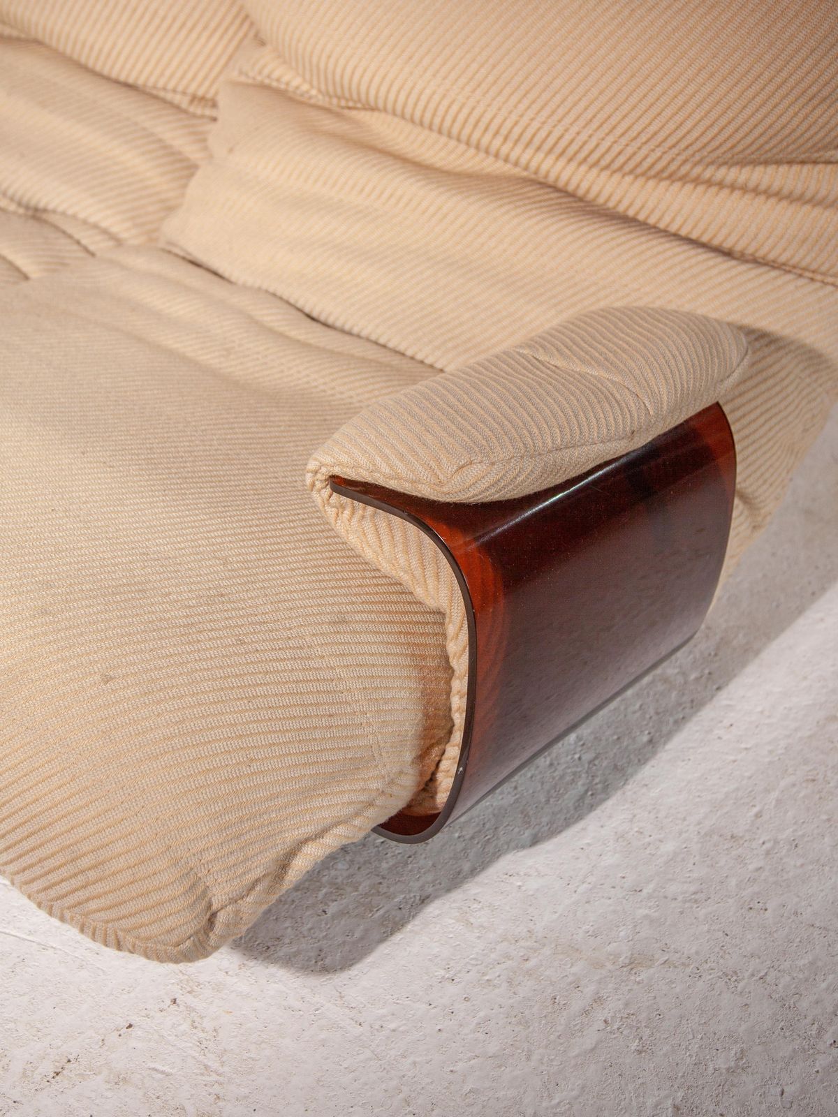 photo vintage Ligne Roset Model "Marsala" Space Age Sofa Designed By Michel Ducaroy, 1970s
