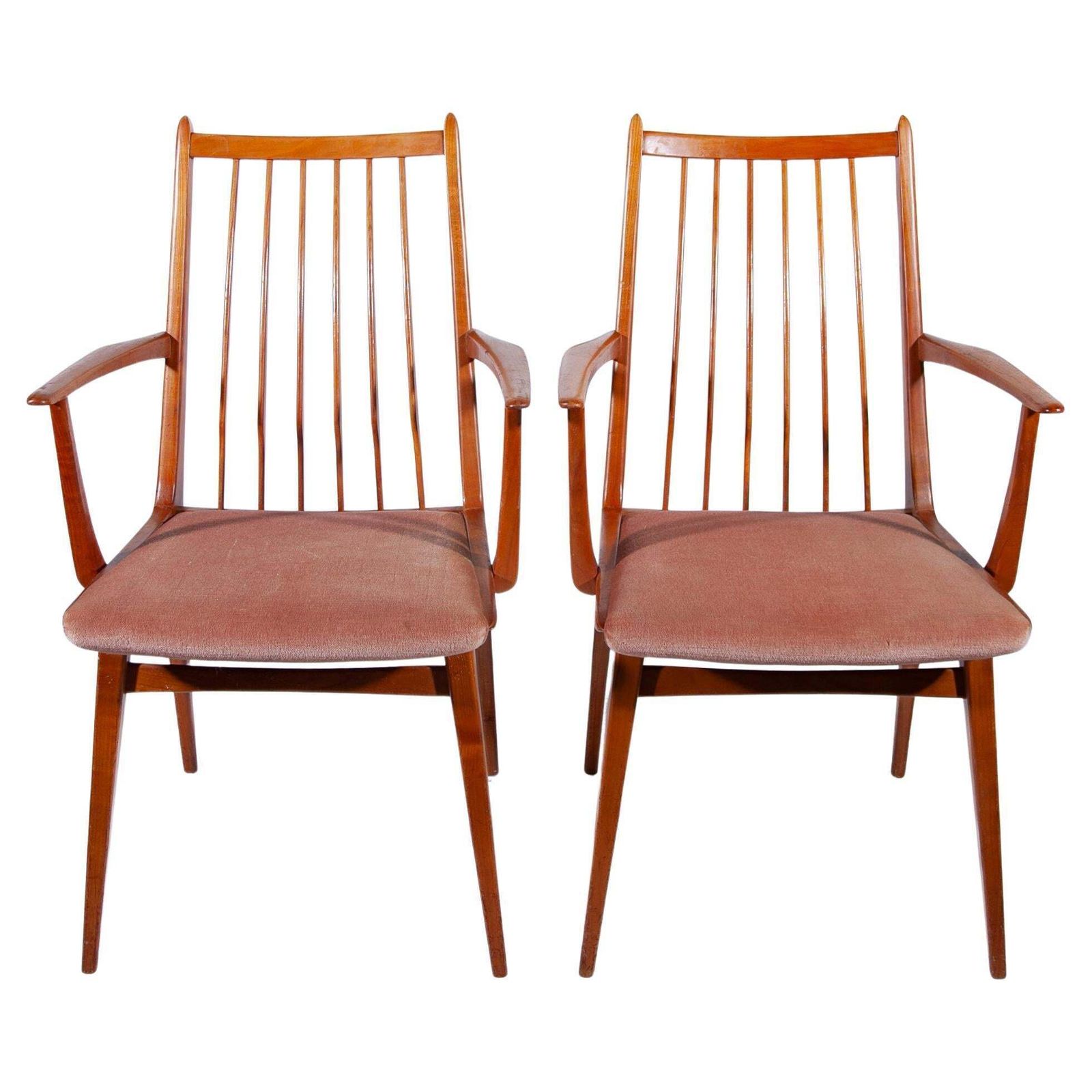 Set Of Two Arm Chairs Designed By Dettinger, Model Casala, Germany, 1955
