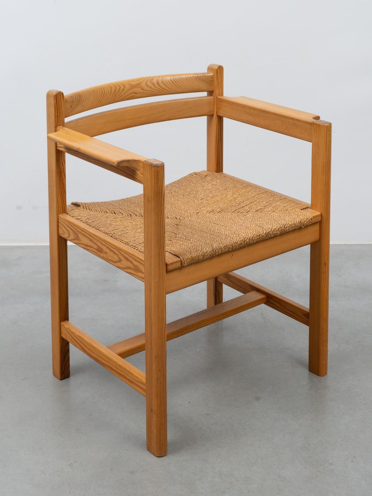 Eight Pine Arm Chairs By Børge Mogensen For Ab Karl Andersson & Söner Sweden photo for sale