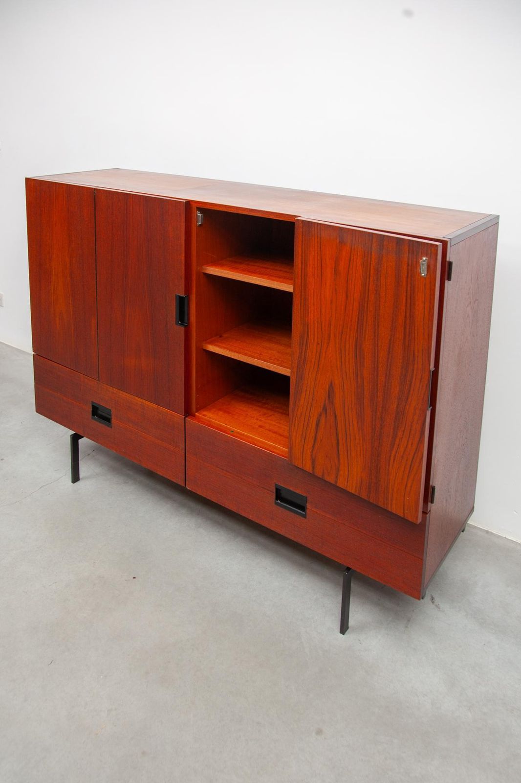 Furniture High Sideboard Designed By Cees Braakman For Pastoe, Serie Cu 04 photo