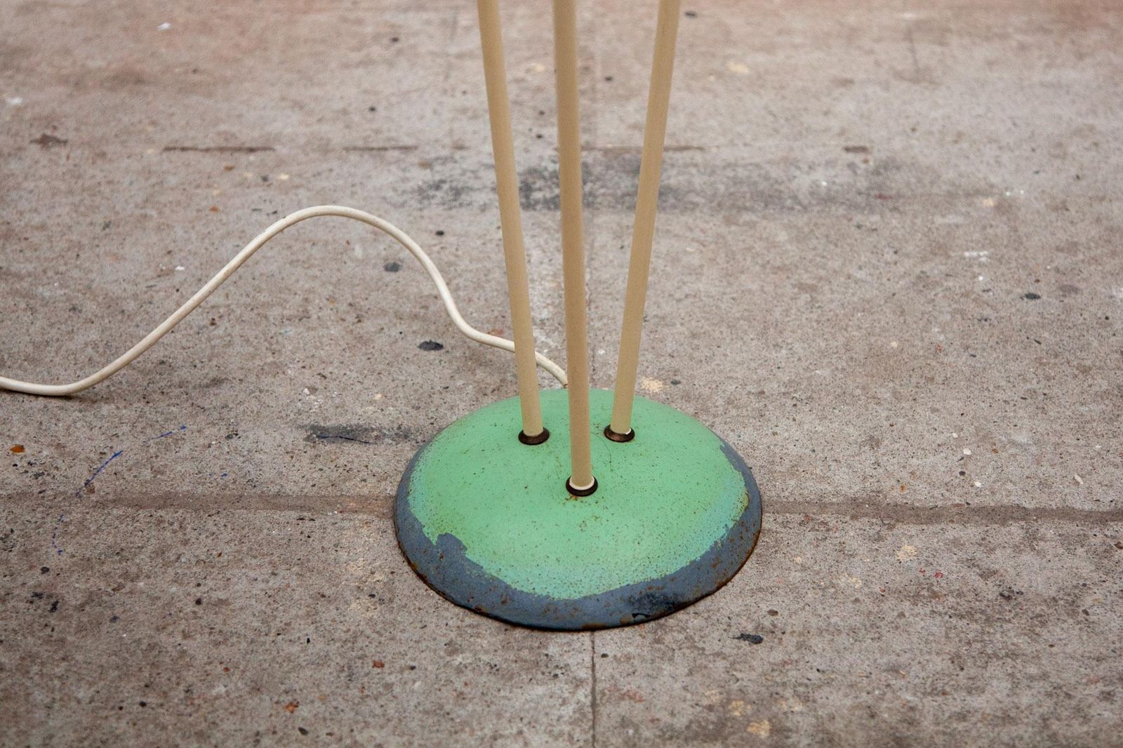 Green Mushroom Floor Lamp Expo 58, Bega Belgium photo 3404.0