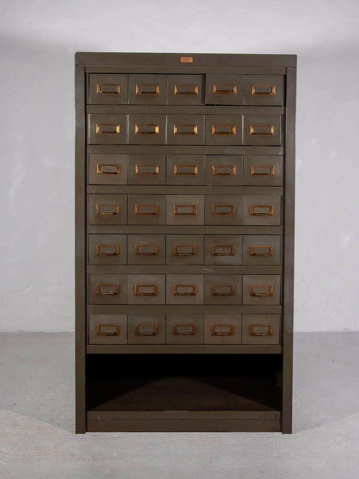 Industrial Chest Of Drawers, 1940s By Acior Maison Desoer Liège, Belgium photo vintage