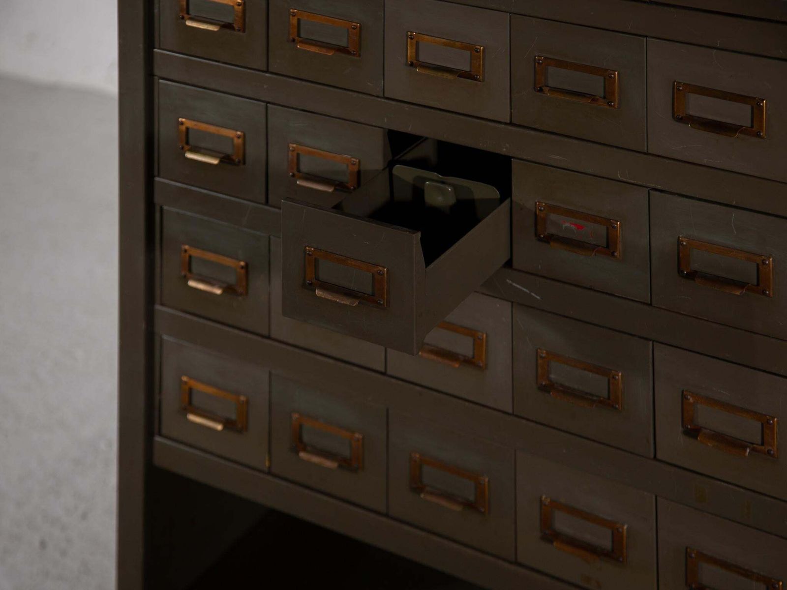 1596.0 Industrial Chest Of Drawers, 1940s By Acior Maison Desoer Liège, Belgium photo