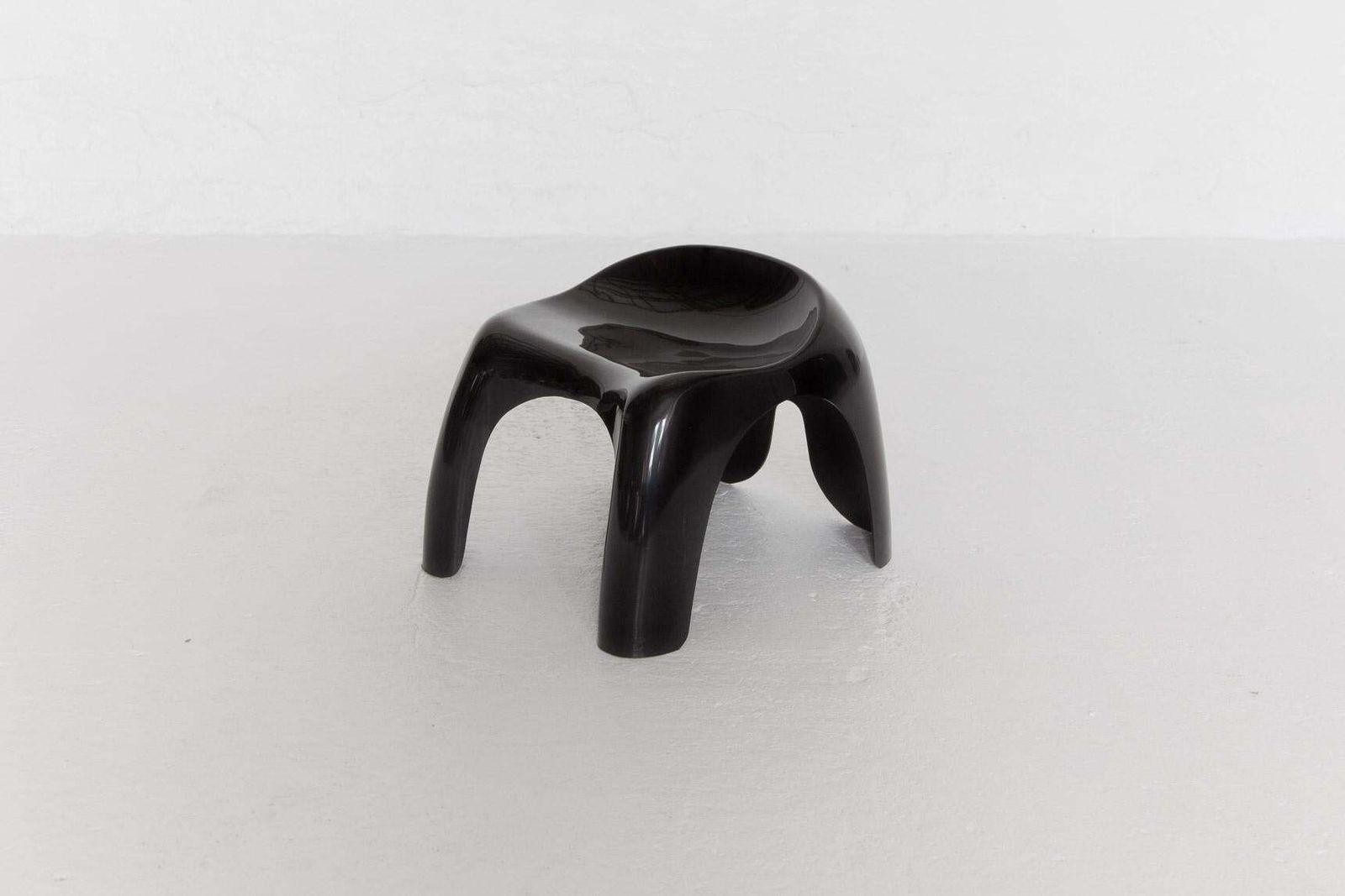Set Of Four Stackable Children's Chair Stools By Stacy Dukes For Artemide, 1966s photo vintage