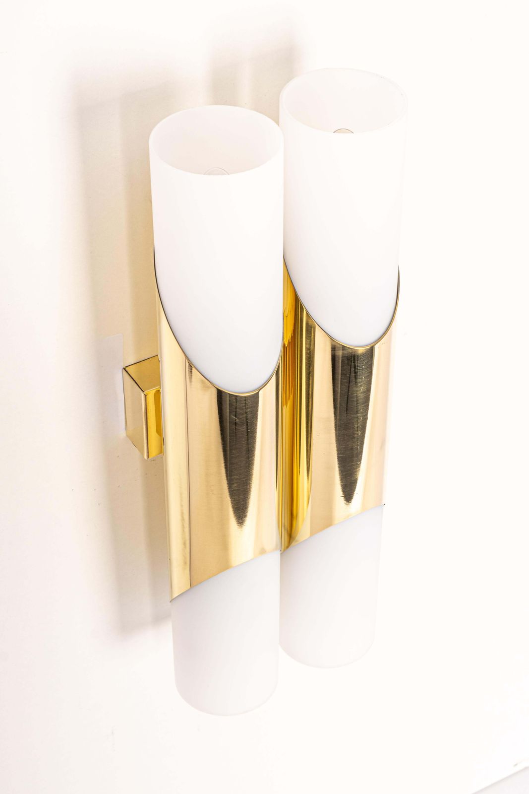 Pair Of Wall Sconces Or Wall Lights In The Style Of Raak, Germany, 1970 photo Lighting