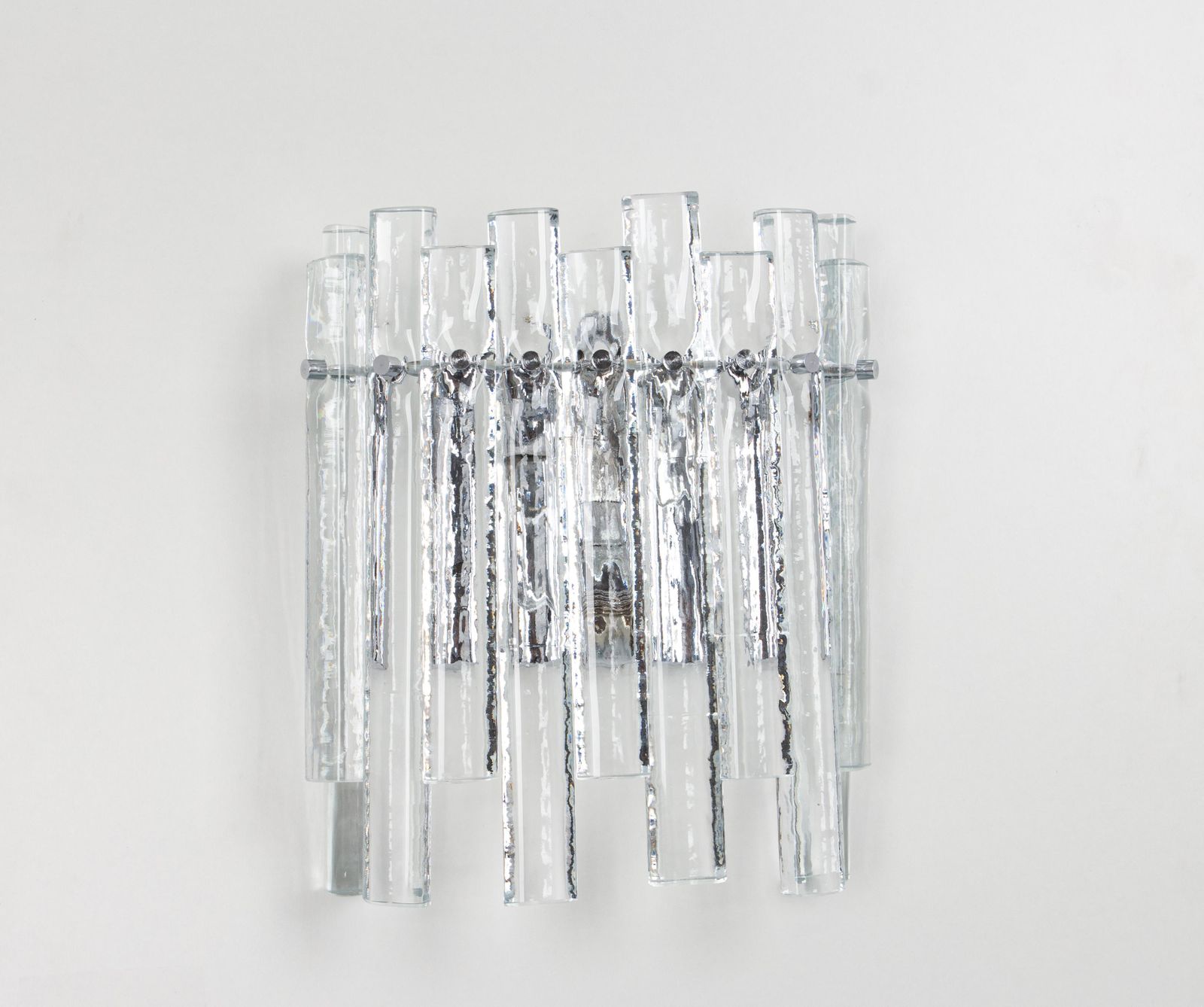 Pair Of Stunning Crystal Rod Sconces By Kinkeldey, Germany, 1970s photo furniture