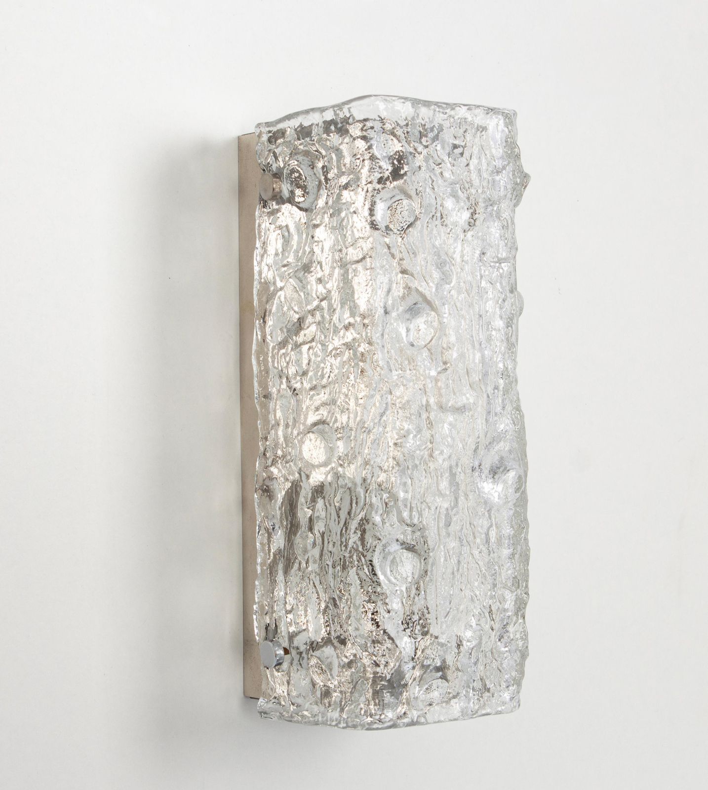 Pair Of Murano Glass Sconces In Style Of Kaiser, Germany, 1970s photo buy