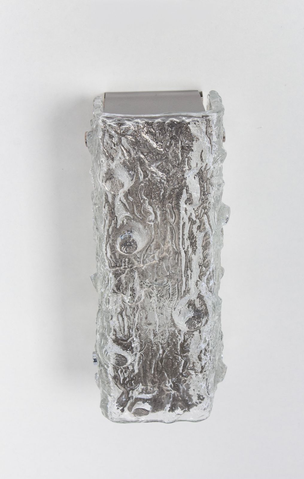 Pair Of Murano Glass Sconces In Style Of Kaiser, Germany, 1970s photo vintage