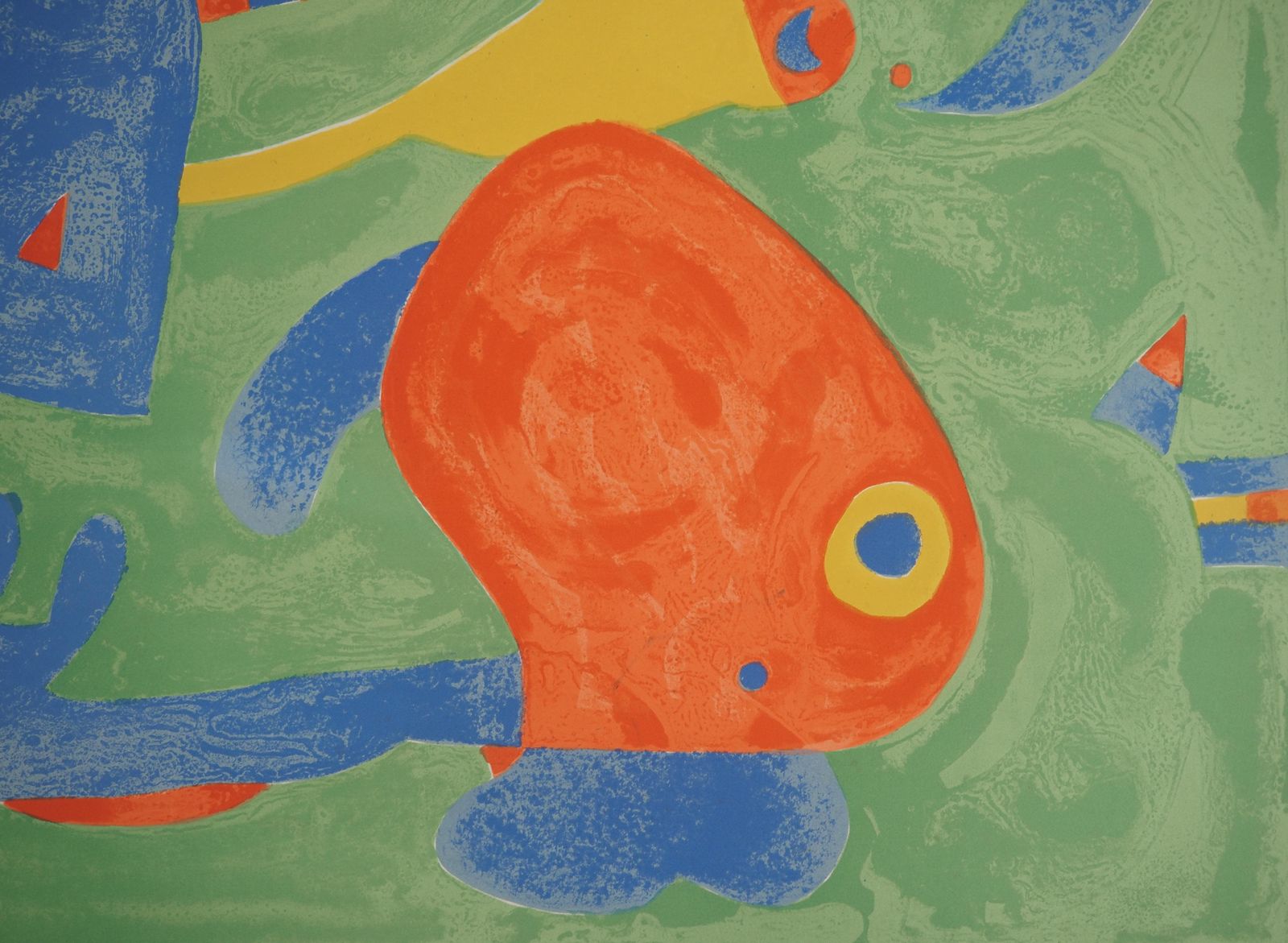 Joan Miróthe Surrealist Dream, King Ubu   Original Lithograph (Mourlot #426)1966 photo Art