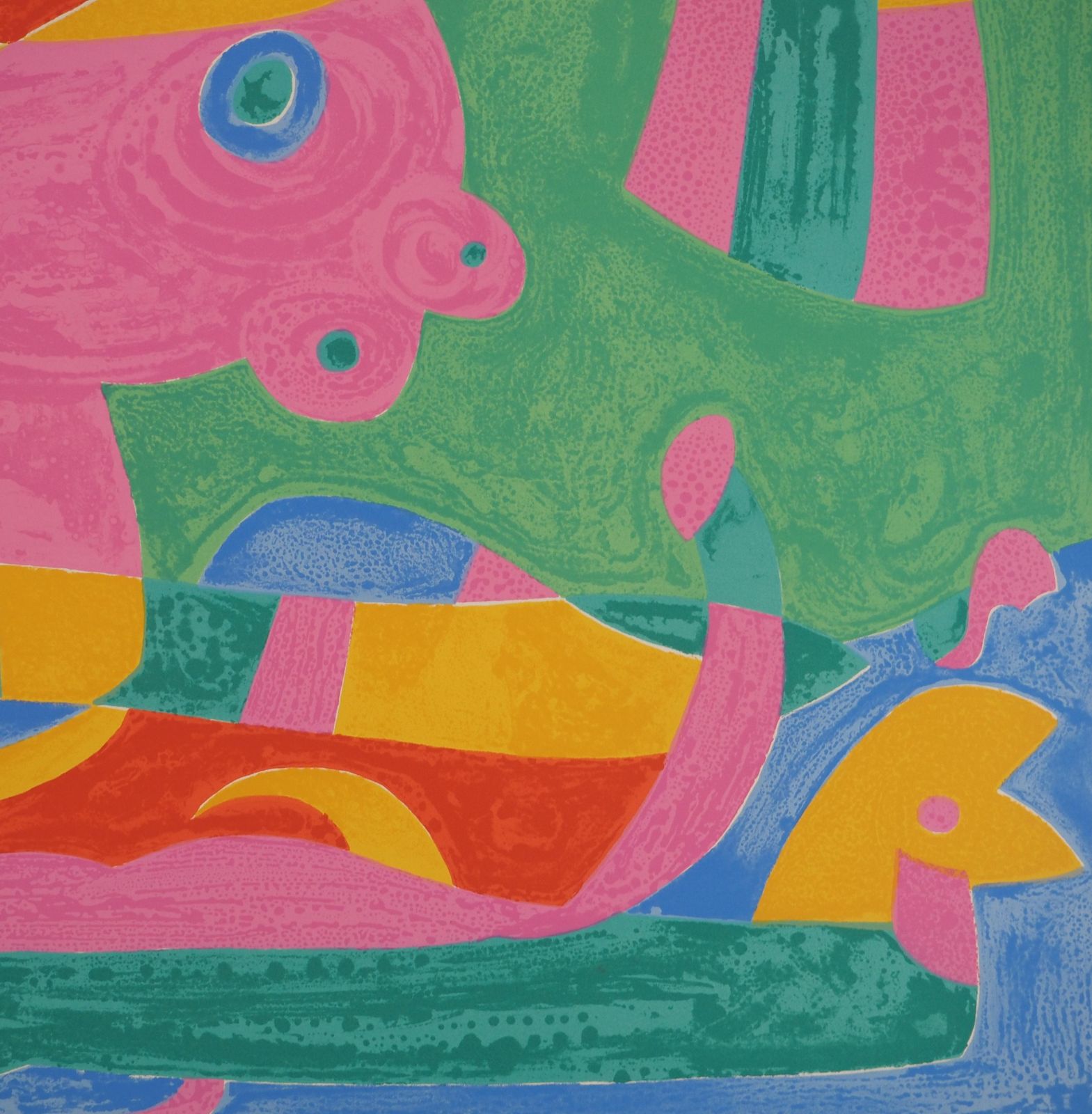 Joan Miróthe Surrealist Boat, King Ubu   Original Lithograph (Mourlot #429)1966 photo Art