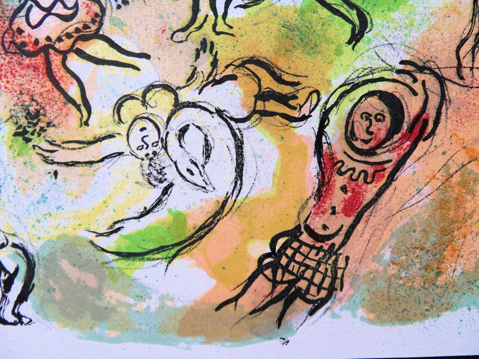 Marc Chagallparis : Ceiling Of Opera Garnier   Original Lithograph (Mourlot #434)1962 photo 472.0