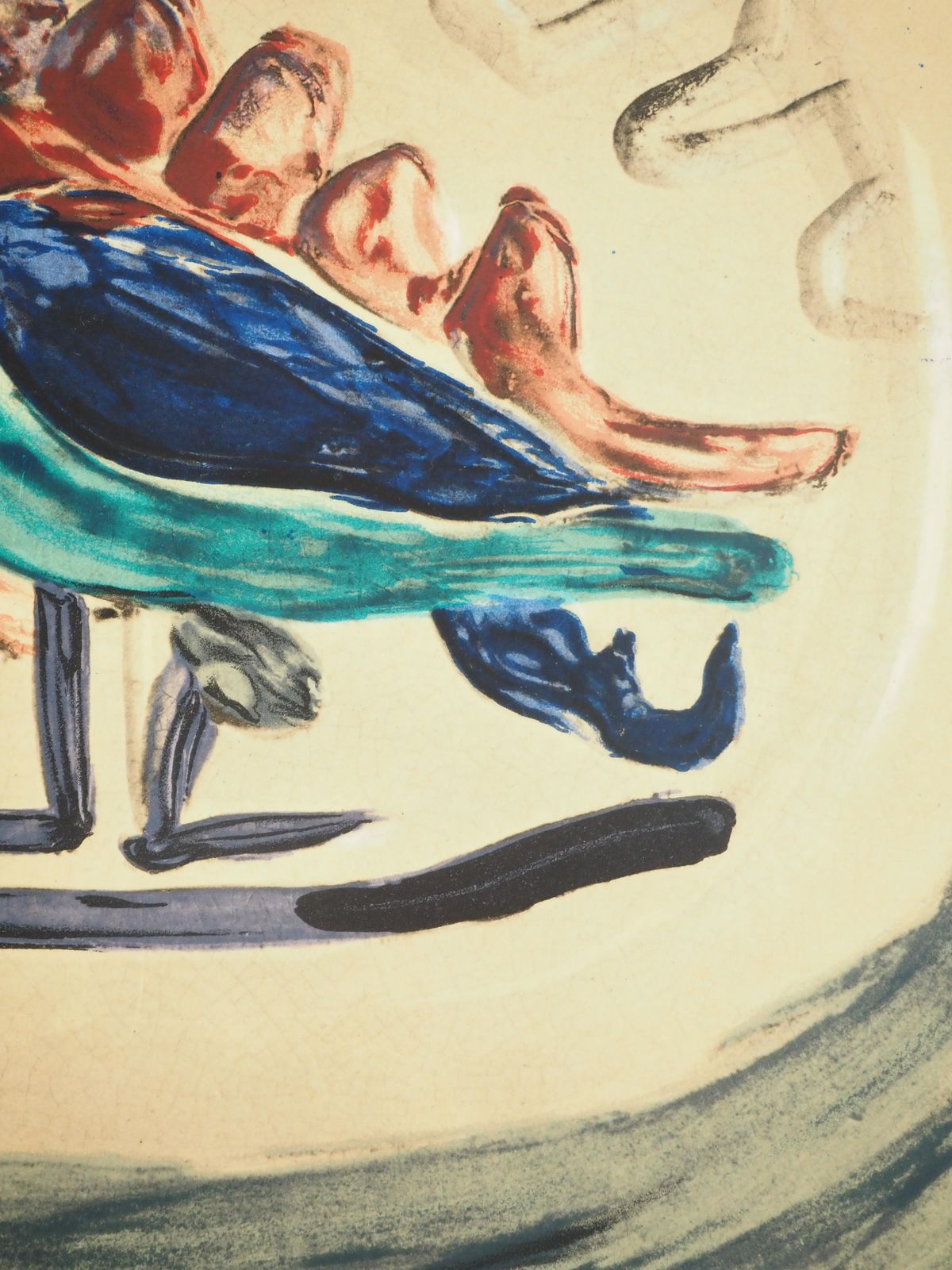 Pablo Picassomadoura, Colorful Bird   Original Lithograph Poster (Czwiklitzer #319)1967 photo Art