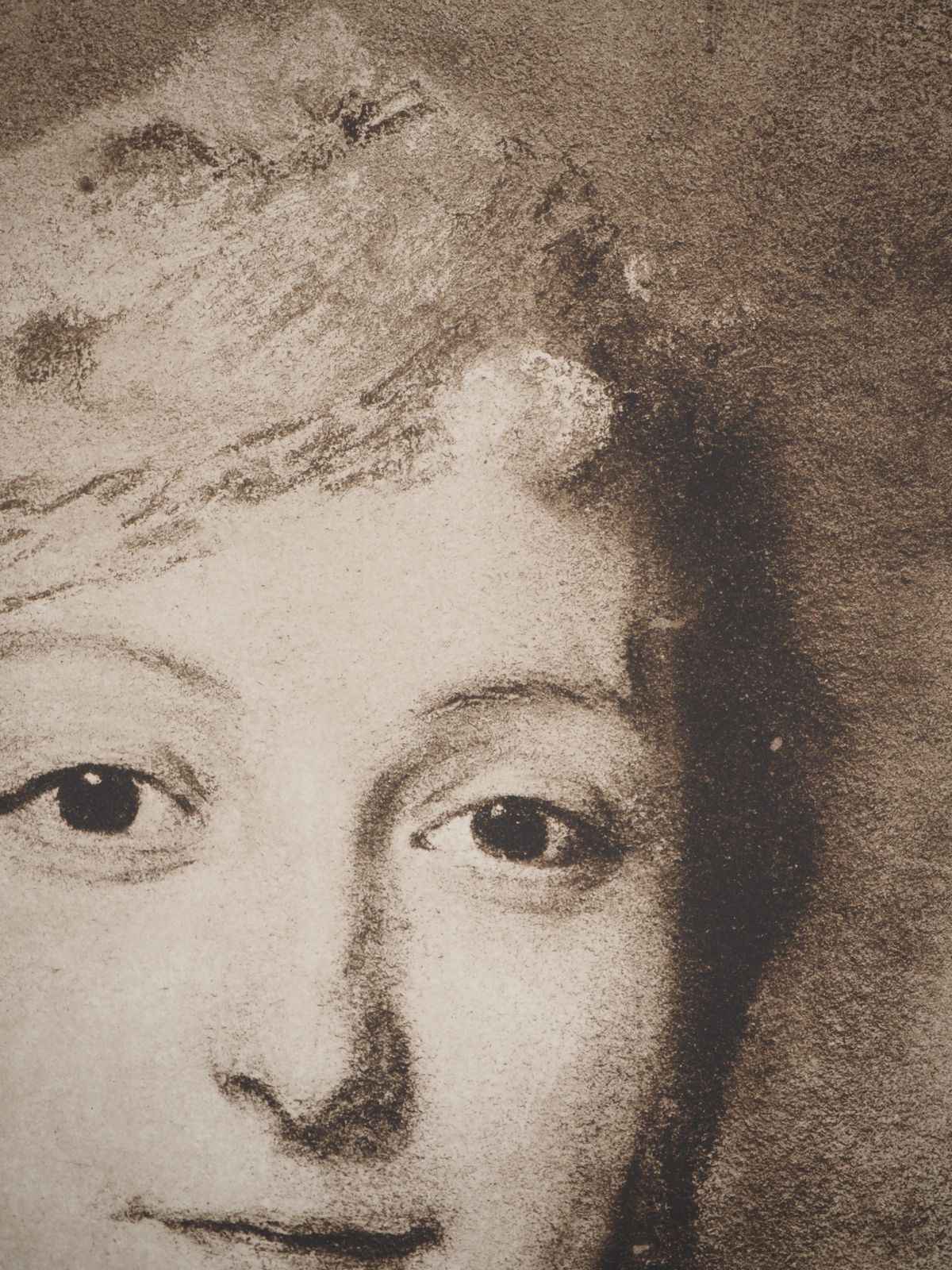 The Opera Singer : Mademoiselle Fel   Etching photo for sale
