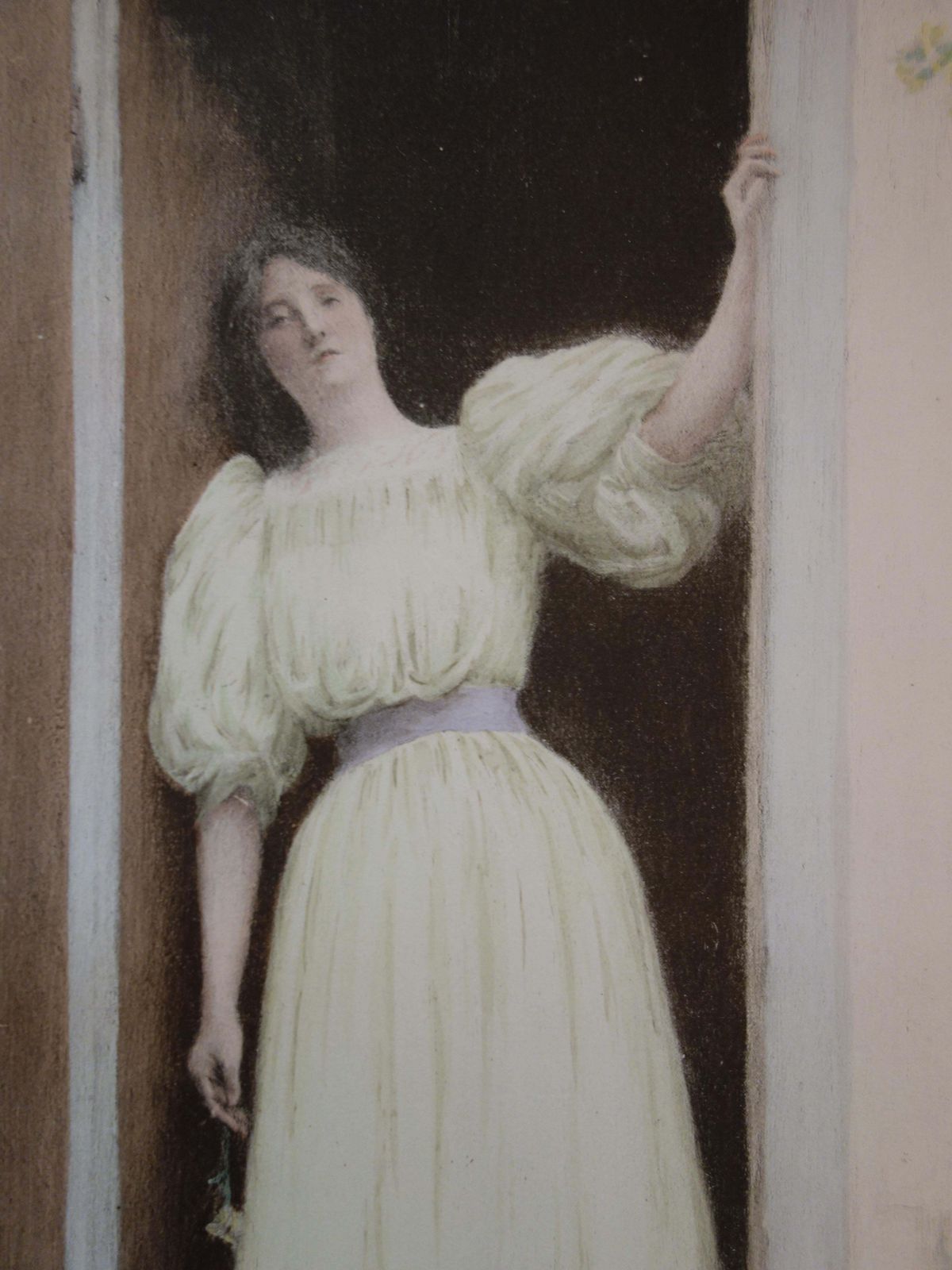 Raphael Collinthe Departure : Woman Alone  Original Lithograph   18981897 photo for sale