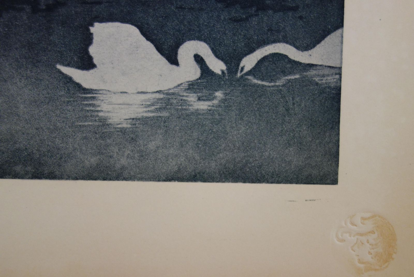 Francis Jourdainnight Dream : The Swanns   Original Lithograph, 18981897 photo for sale