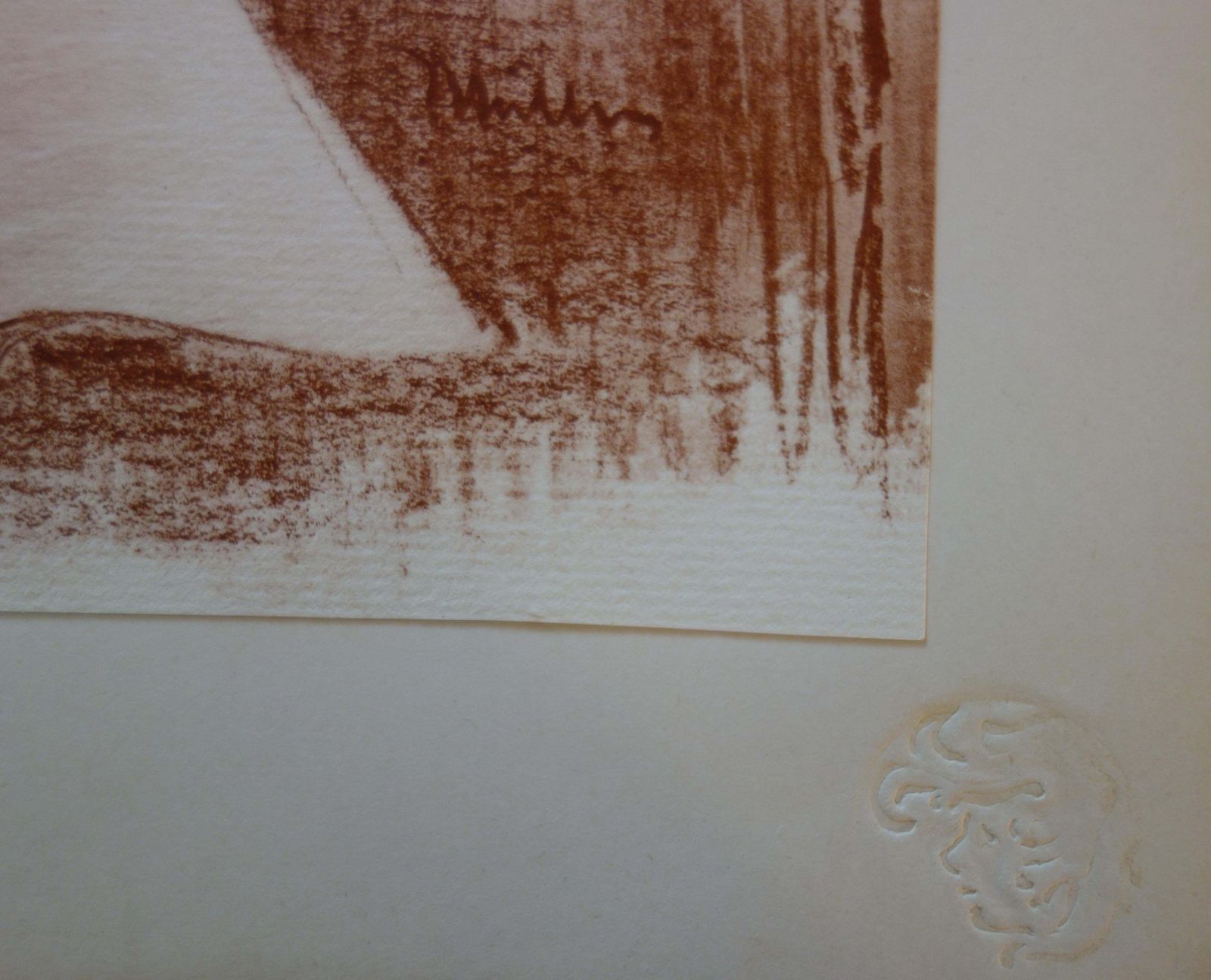 Alfredo Müllerpiano Lesson : The Three Sisters   Original Lithograph1897/98 photo for sale