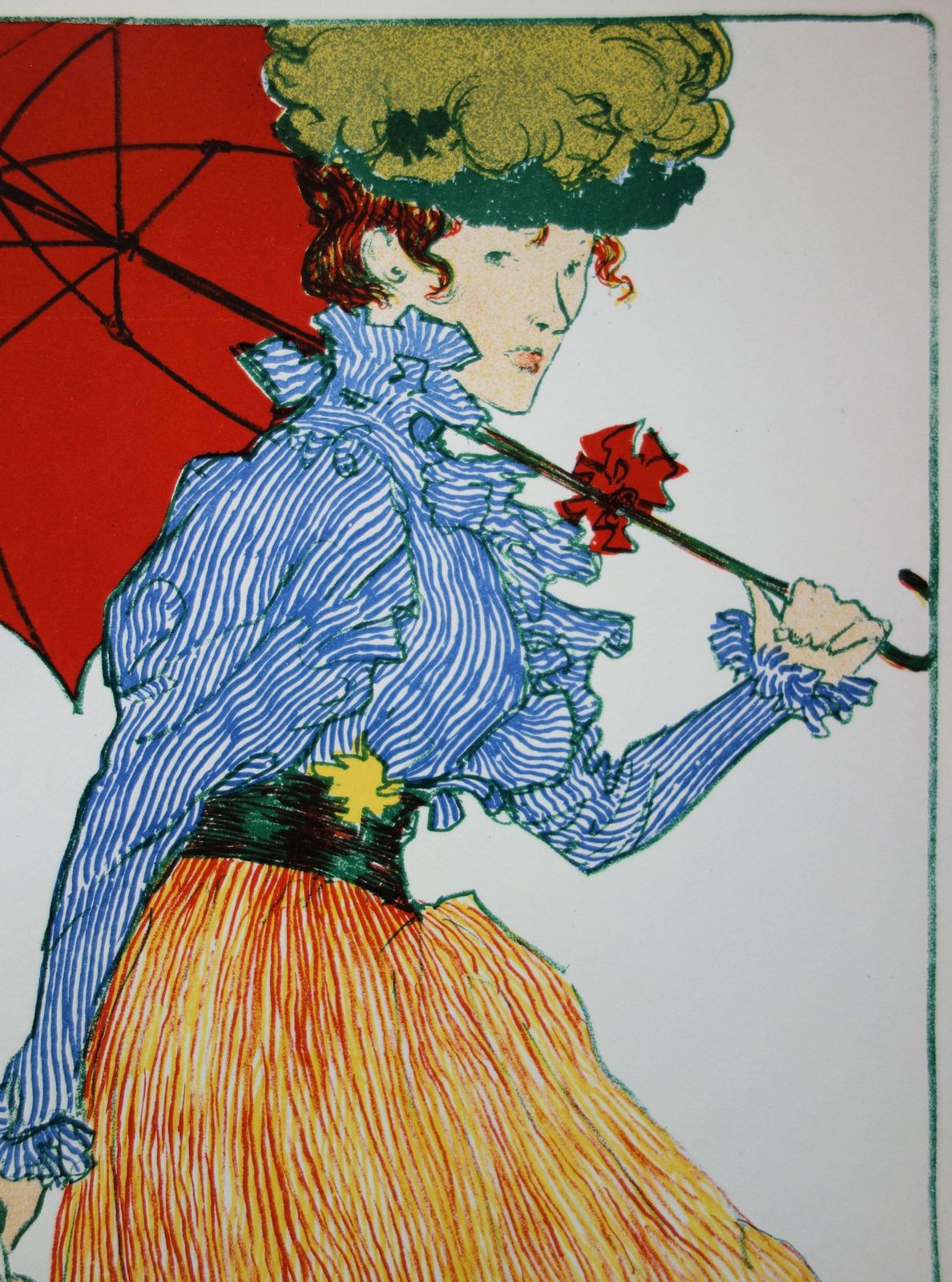 Henri Evenepoelgoing To The Park   Original Lithograph, 18971897 photo 772.0