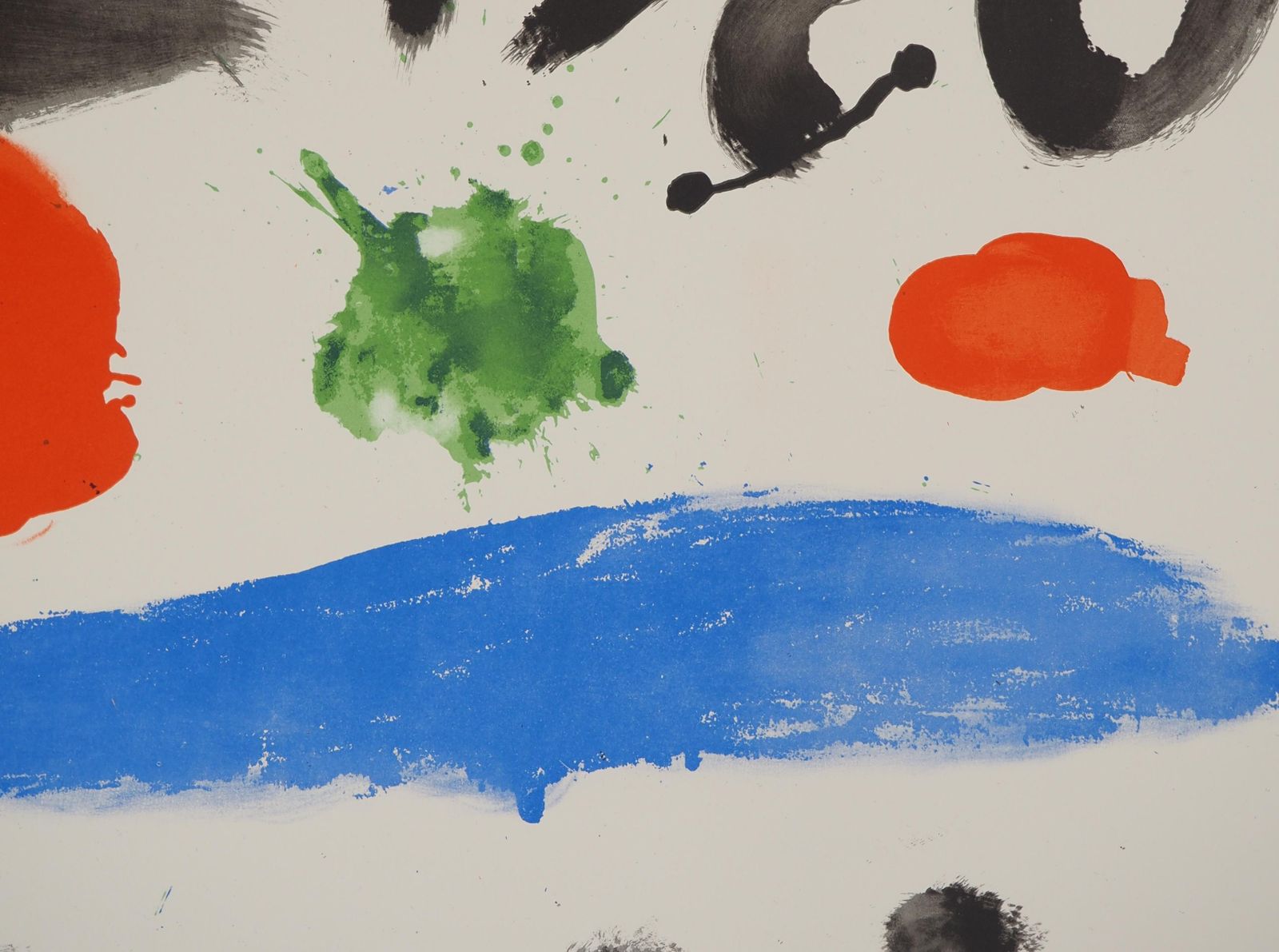 photo furniture Joan Mirósurrealist Composition   Original Lithograph (Mourlot #355)1964