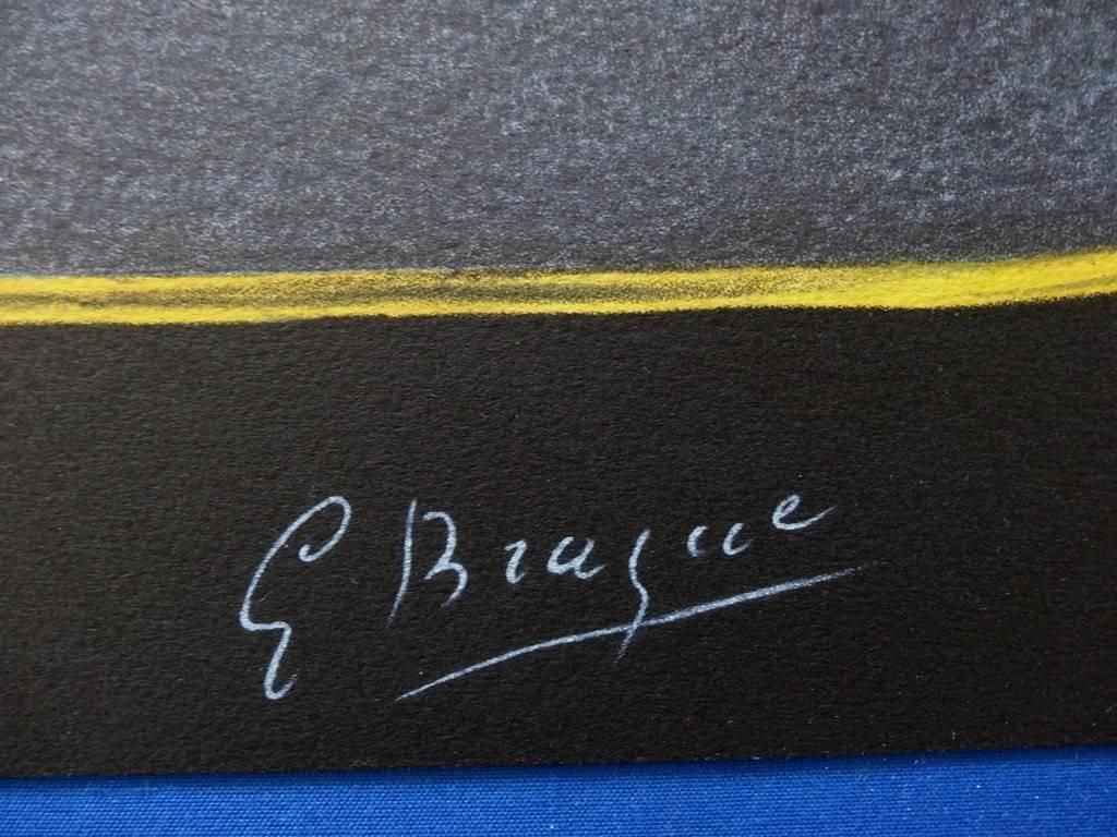 (After) Georges Braqueleda And The Swann   Lithograph   399 Copies photo furniture