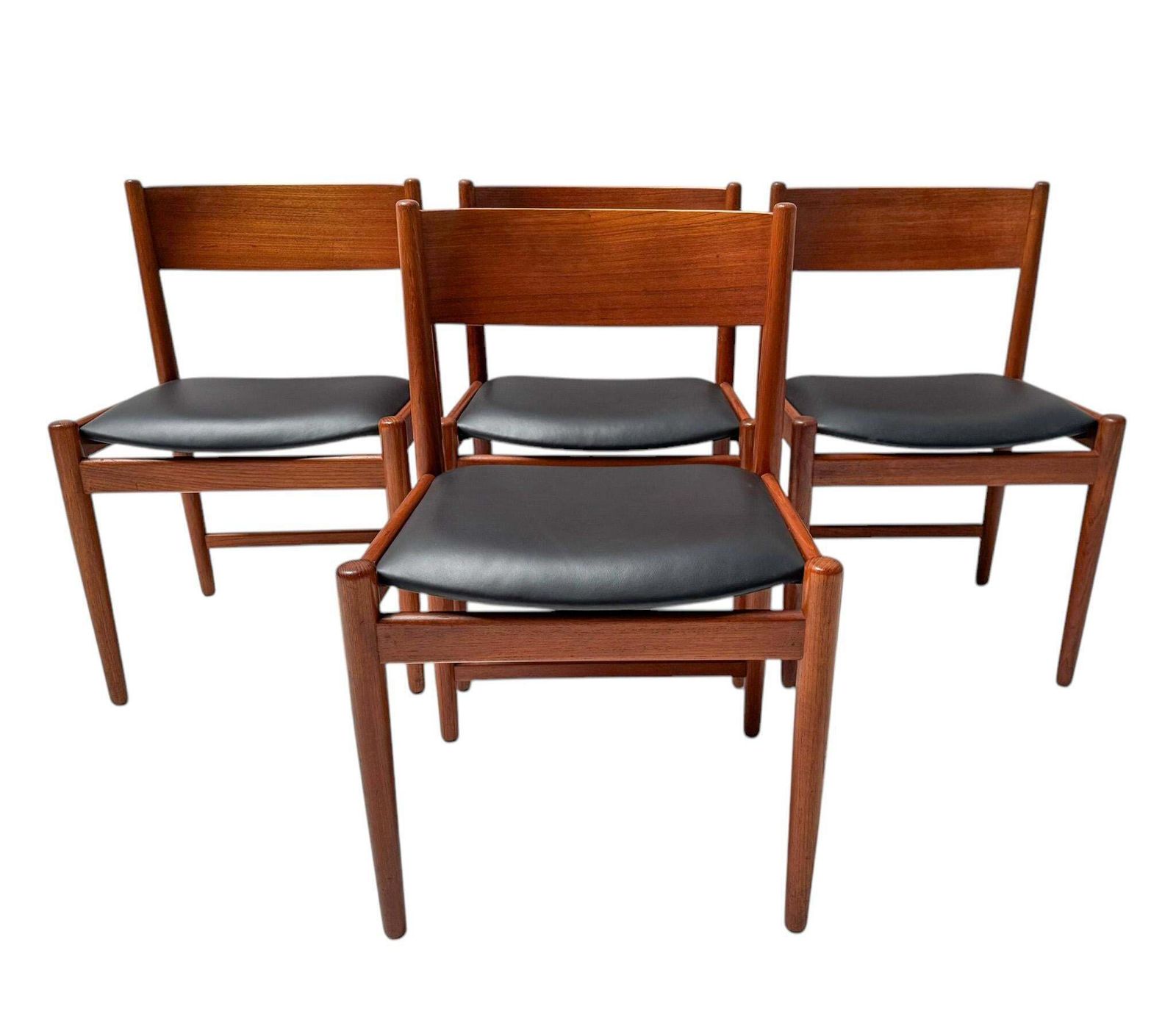 Four Mid Century Modern Dining Room Chairs By Kurt østervig For Sibast, 1960s photo Furniture