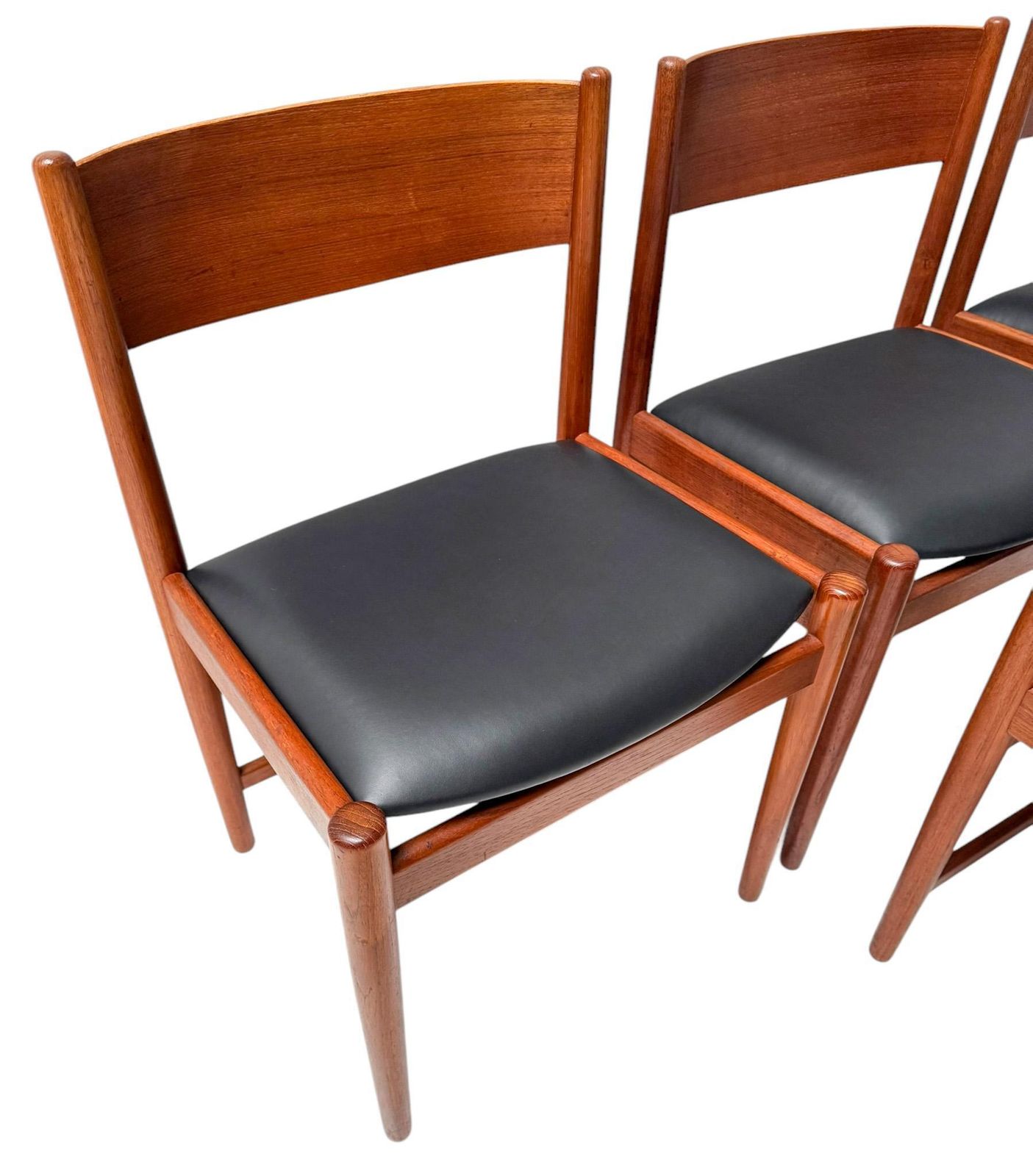 Furniture Four Mid Century Modern Dining Room Chairs By Kurt østervig For Sibast, 1960s photo