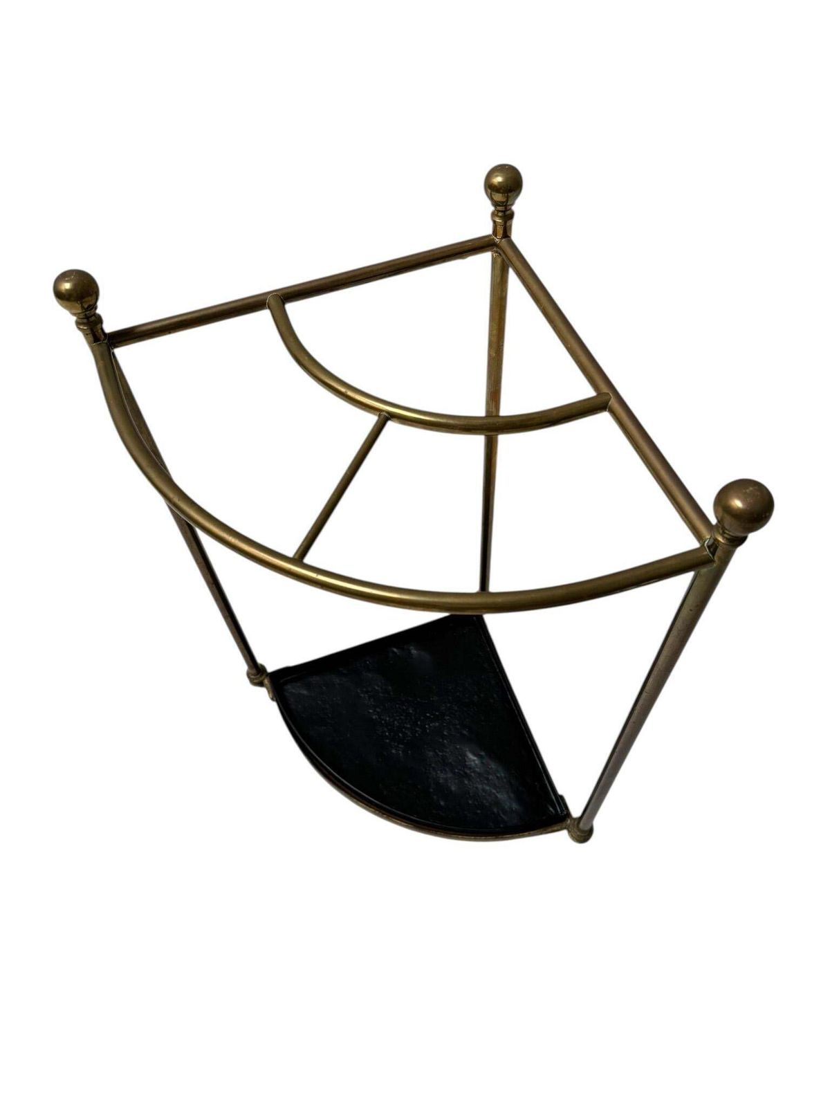 Hollywood Regency Brass Umbrella Stand, 1960s photo Home Decor