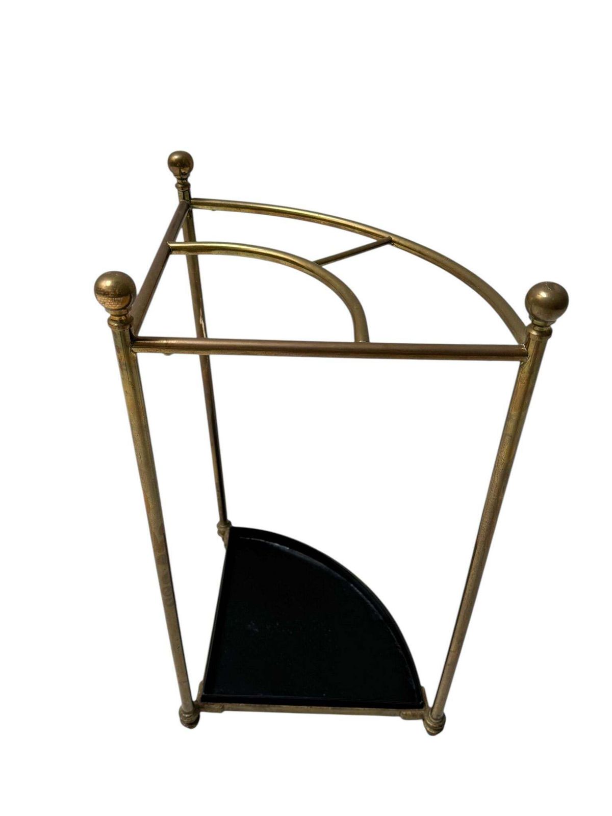 Hollywood Regency Brass Umbrella Stand, 1960s photo 729.0
