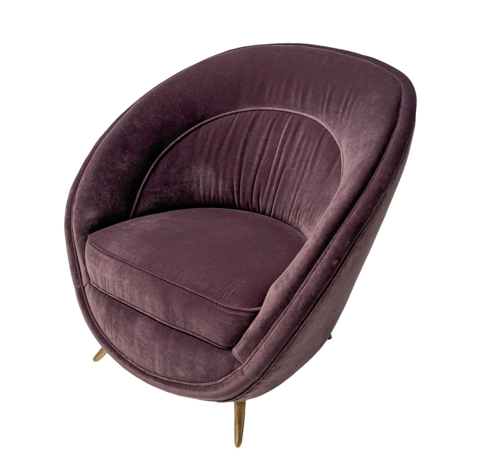 Mid Century Modern Lounge Chair By Guglielmo Veronesi For Isa Bergamo, 1950s photo 1535.0