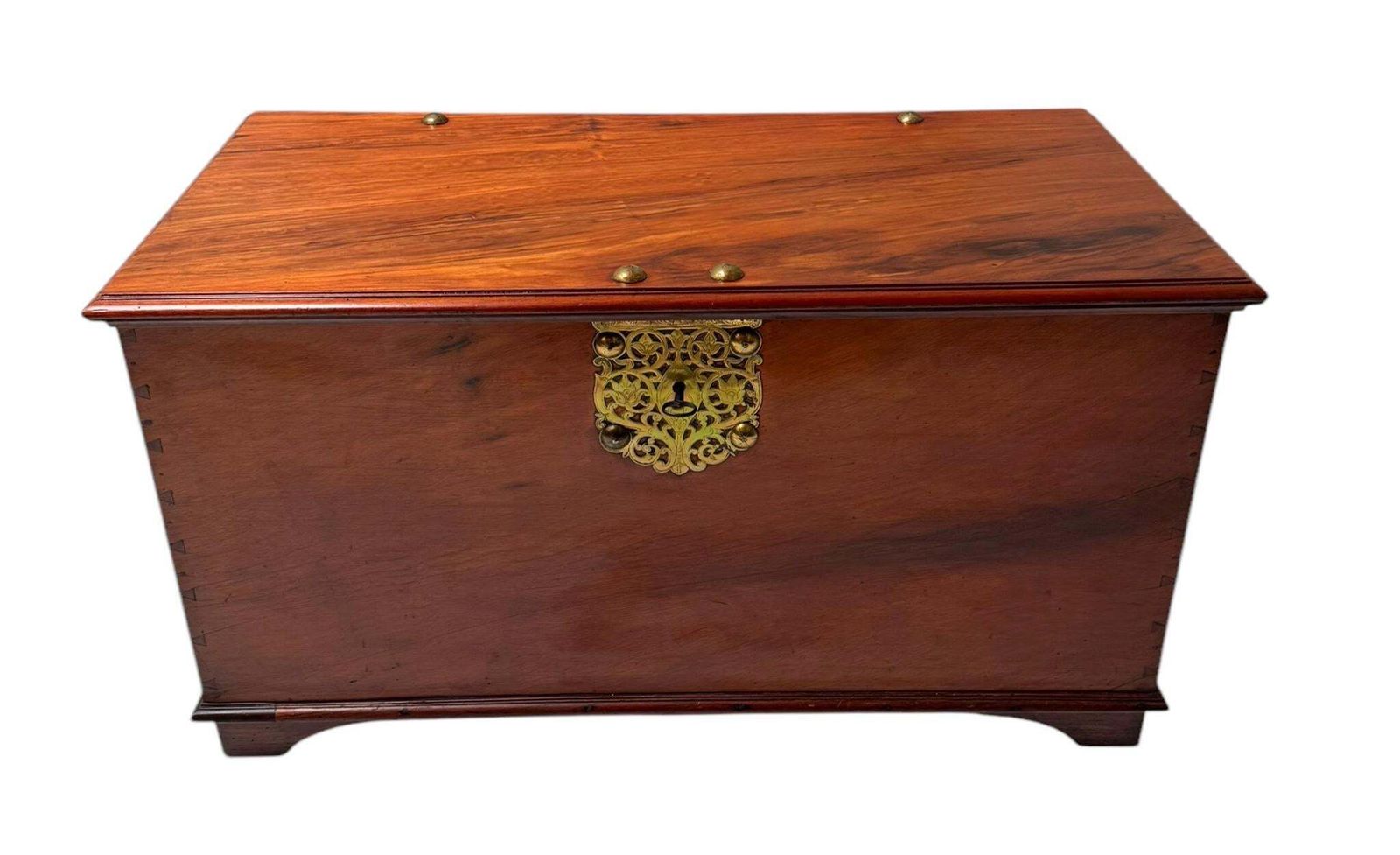 18th Century Dutch Colonial Voc Coffer Or Chest photo furniture