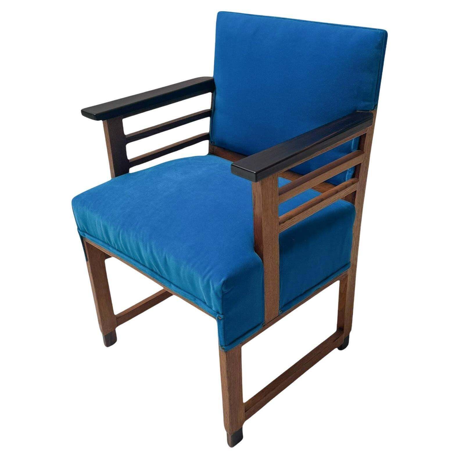 Art Deco Modernist Armchair By 'T Woonhuys, 1920s