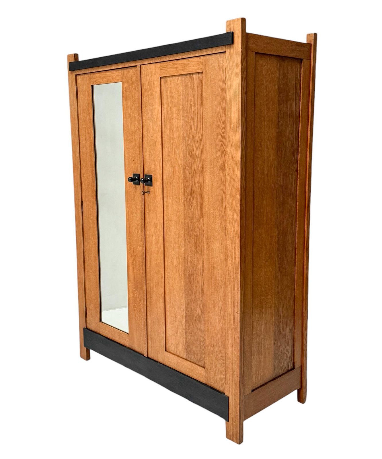 Art Deco Modernist Armoire Or Wardrobe By Hendrik Wouda For Pander, 1924 photo furniture
