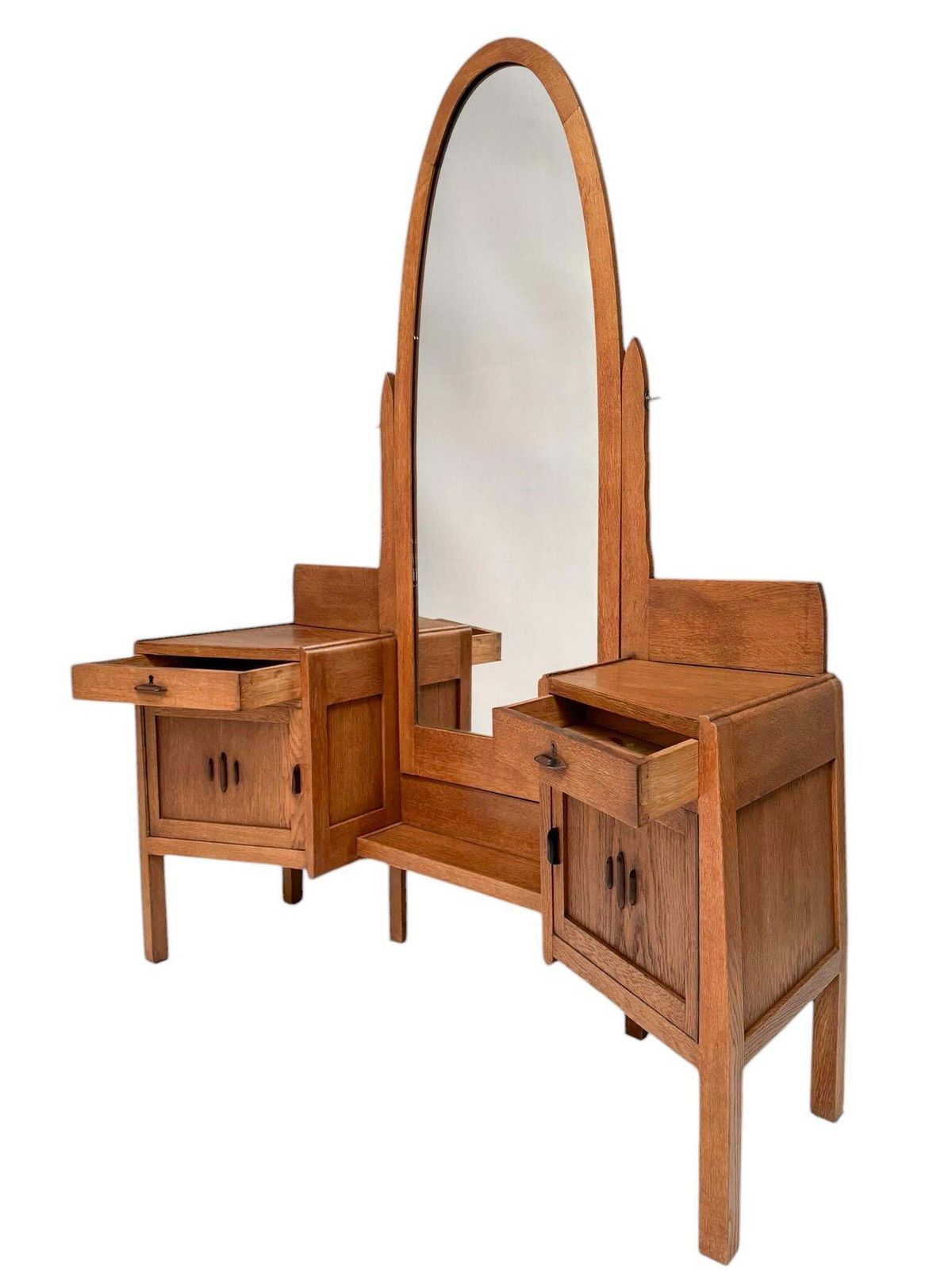 Art Deco Amsterdamse School Dressing Table Or Vanity By J.J. Zijfers, 1920s photo Furniture