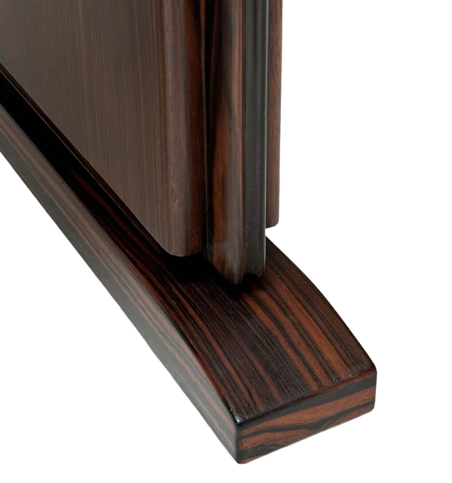 Art Deco Macassar Ebony Coffee Table By Gebroeders Reens Amsterdam, 1930s photo vintage