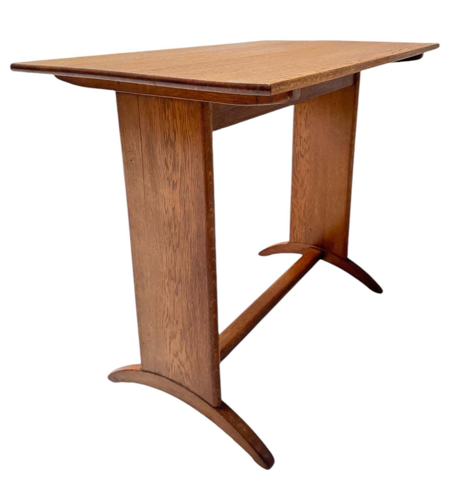 Willem Penaat Art Deco Amsterdamse School Table For Metz & Co. Amsterdam, 1920s photo furniture